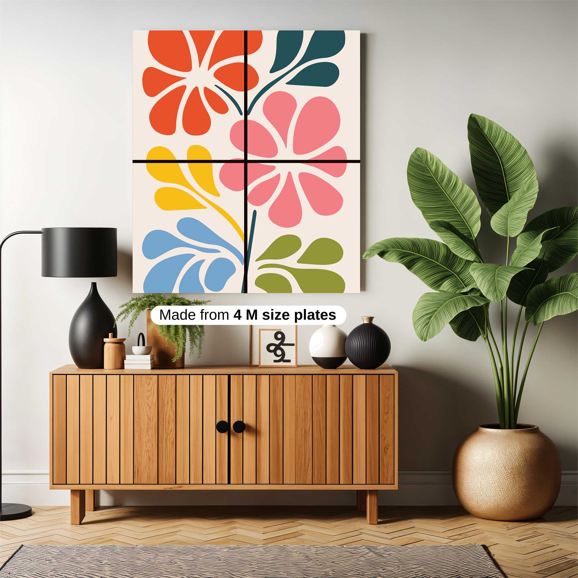 Floral Joy Safe Wall Magnetic / M