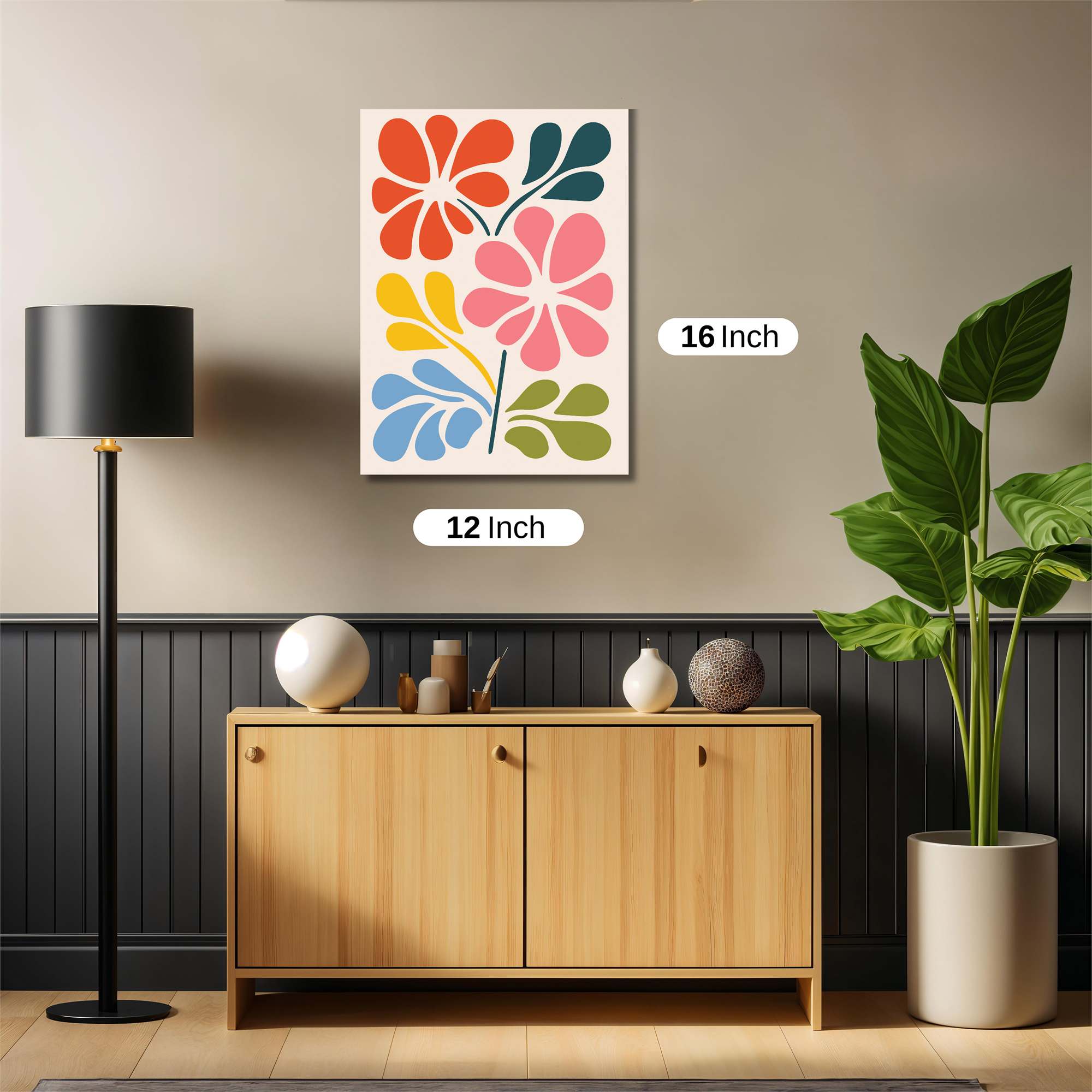 Floral Joy Safe Wall Magnetic / M