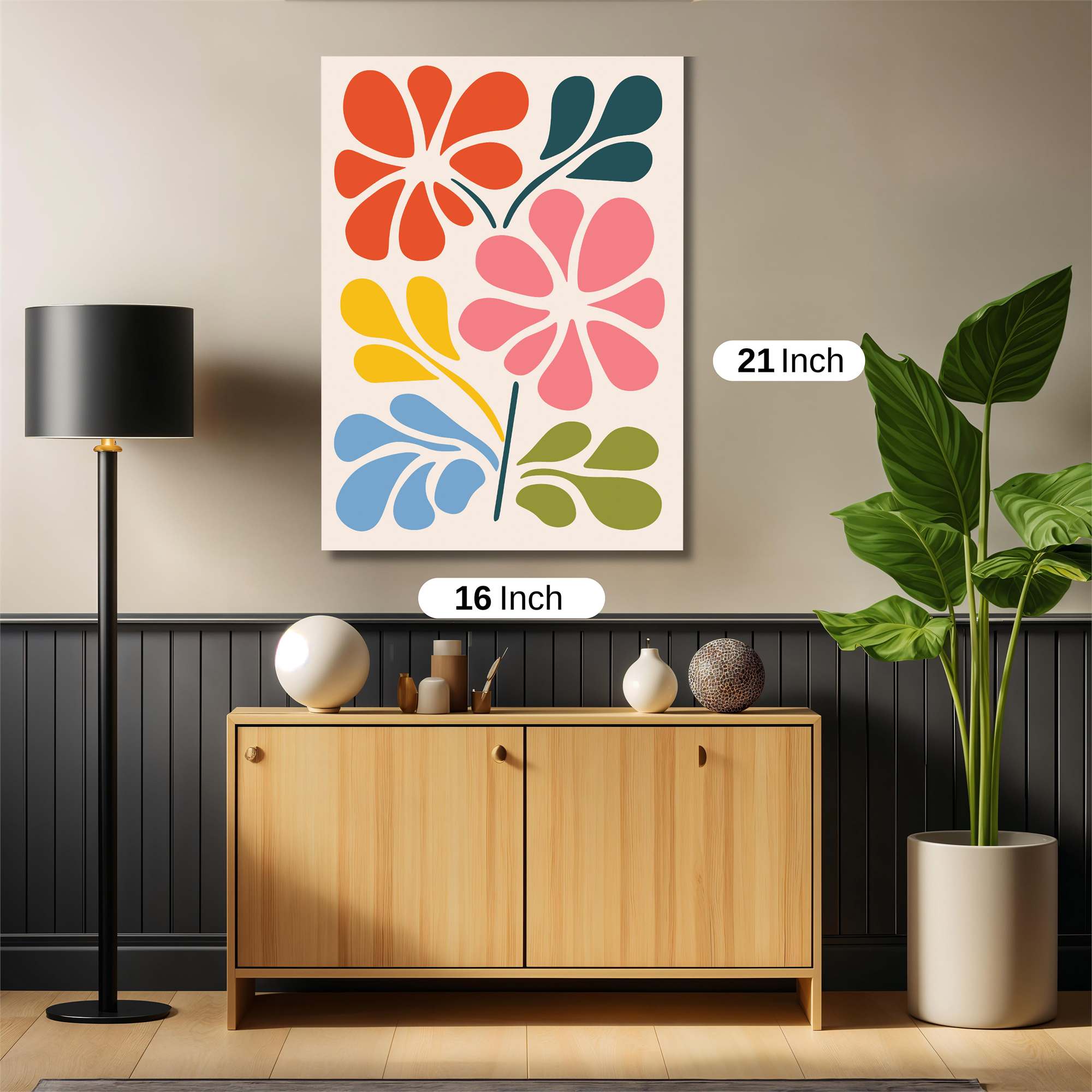 Floral Joy Safe Wall Magnetic / M