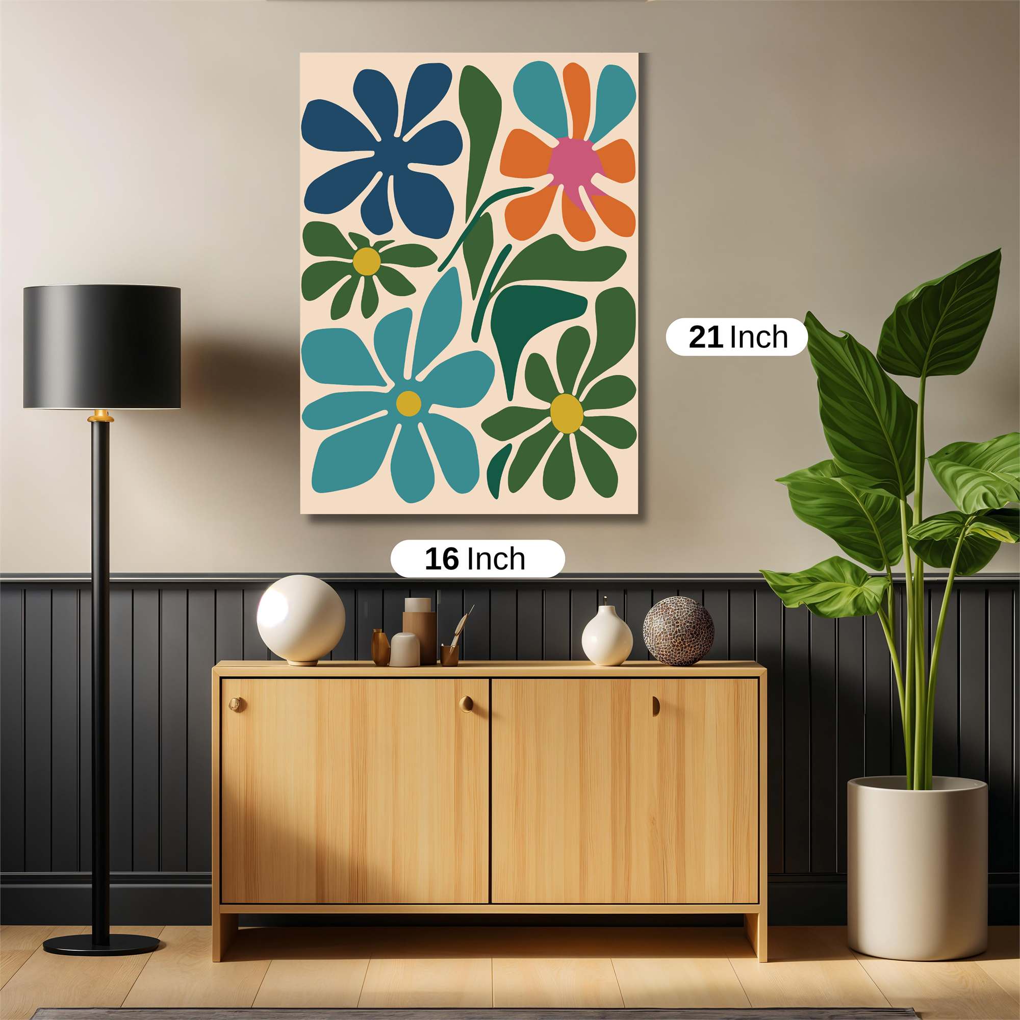 Floral Joy Safe Wall Magnetic / M