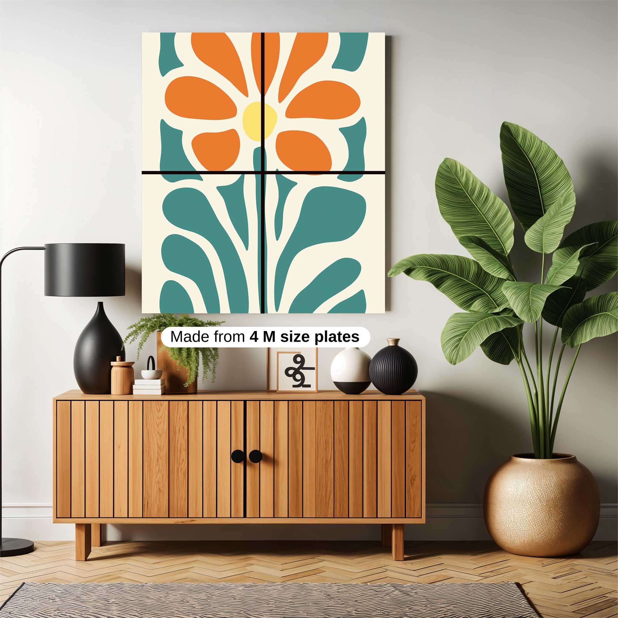 Flower Joy Safe Wall Magnetic / M