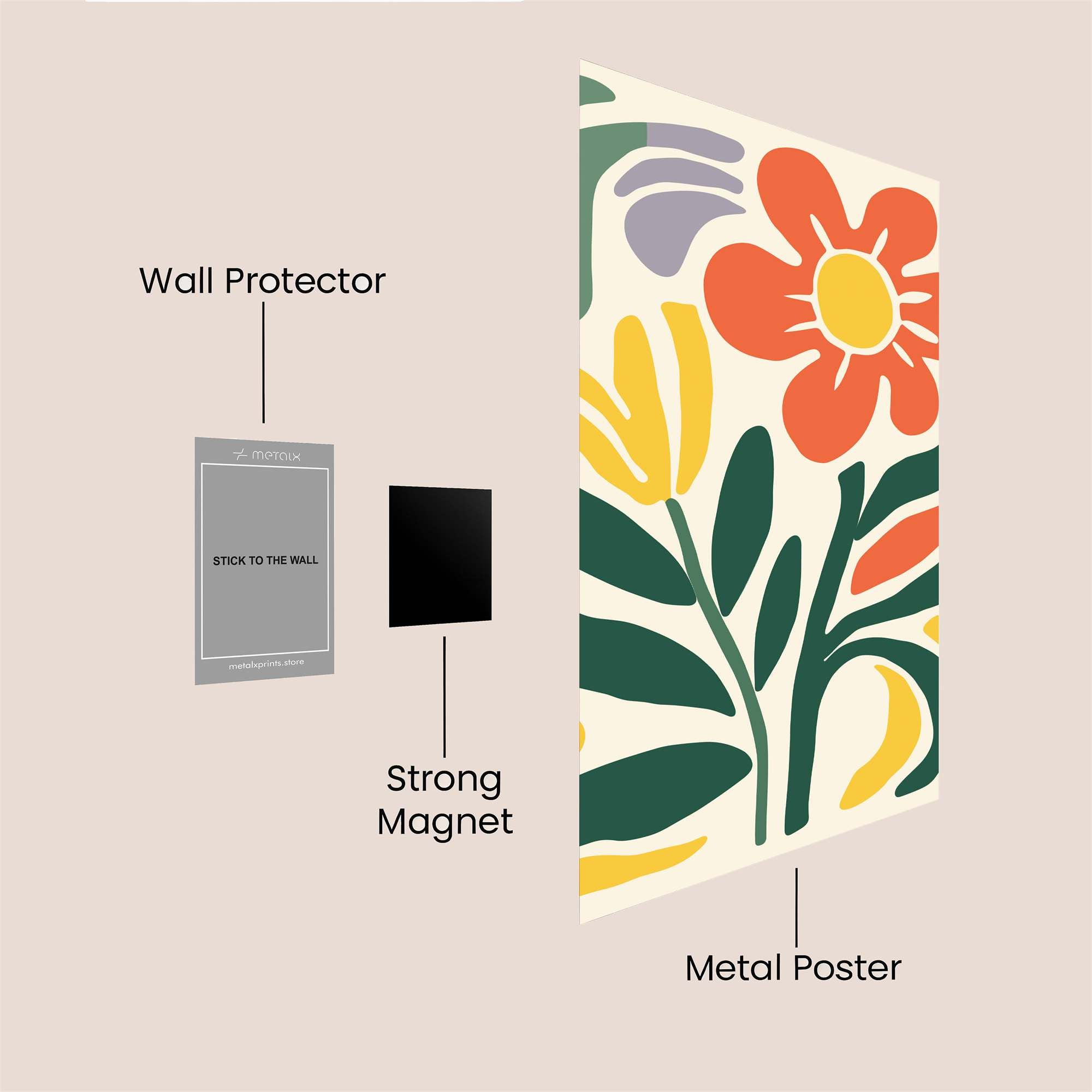 Matisse Joy Safe Wall Magnetic / M