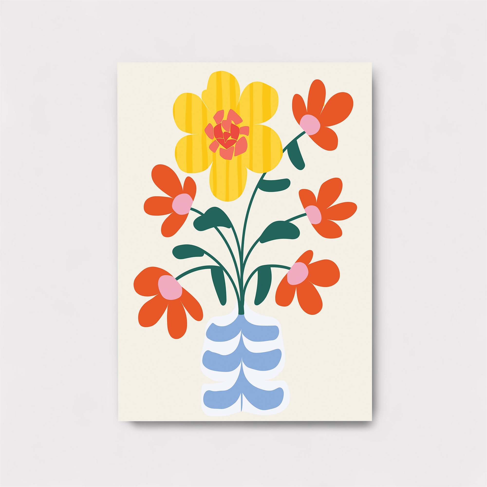 Sunflower Cheer Safe Wall Magnetic / M