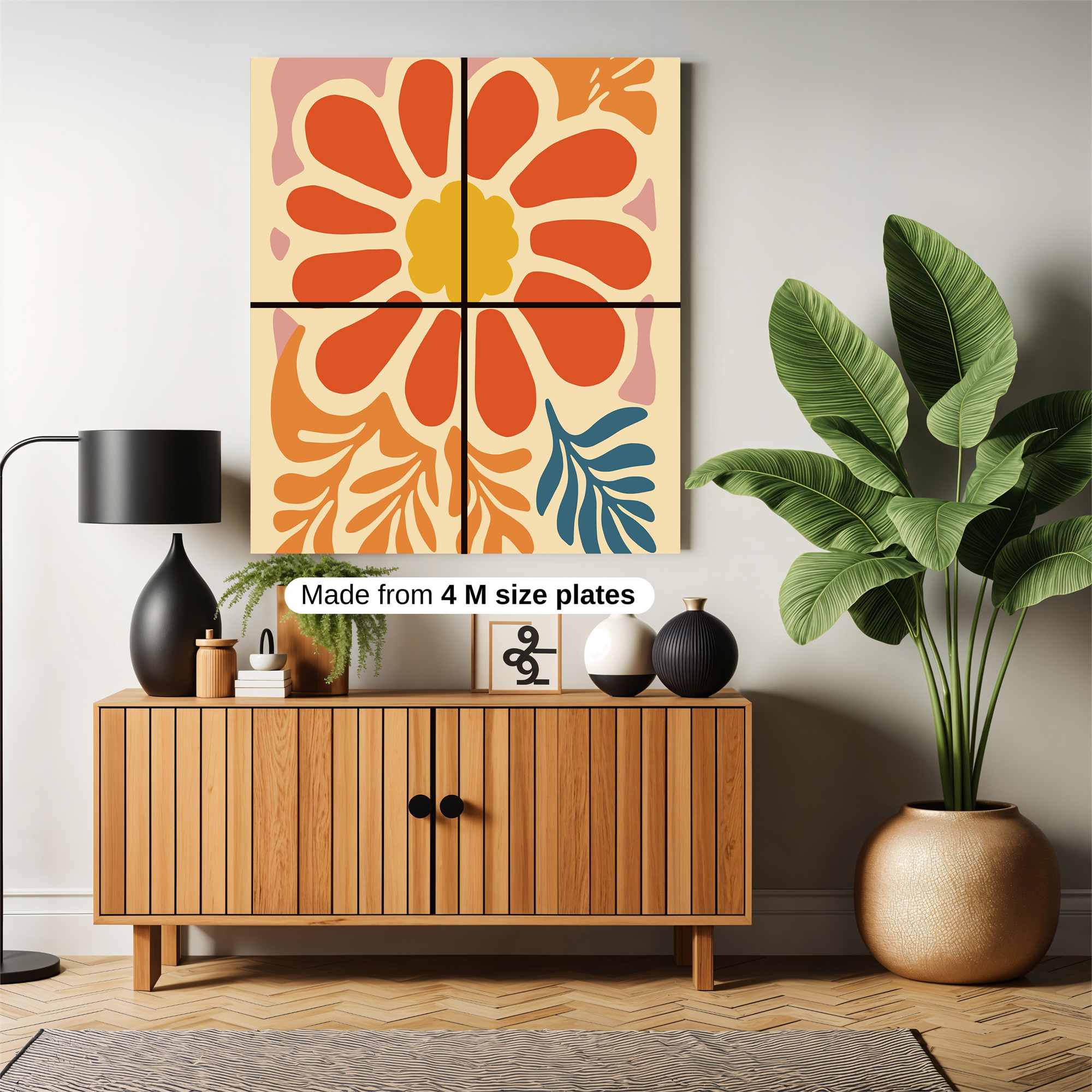 Flower Bliss Safe Wall Magnetic / M