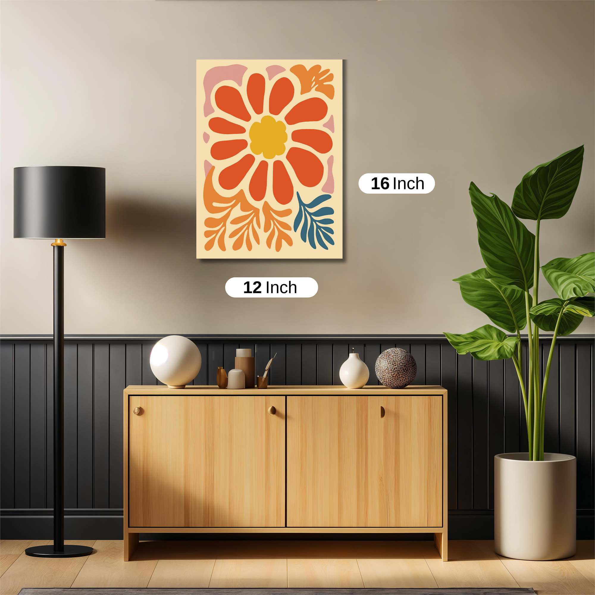 Flower Bliss Safe Wall Magnetic / M