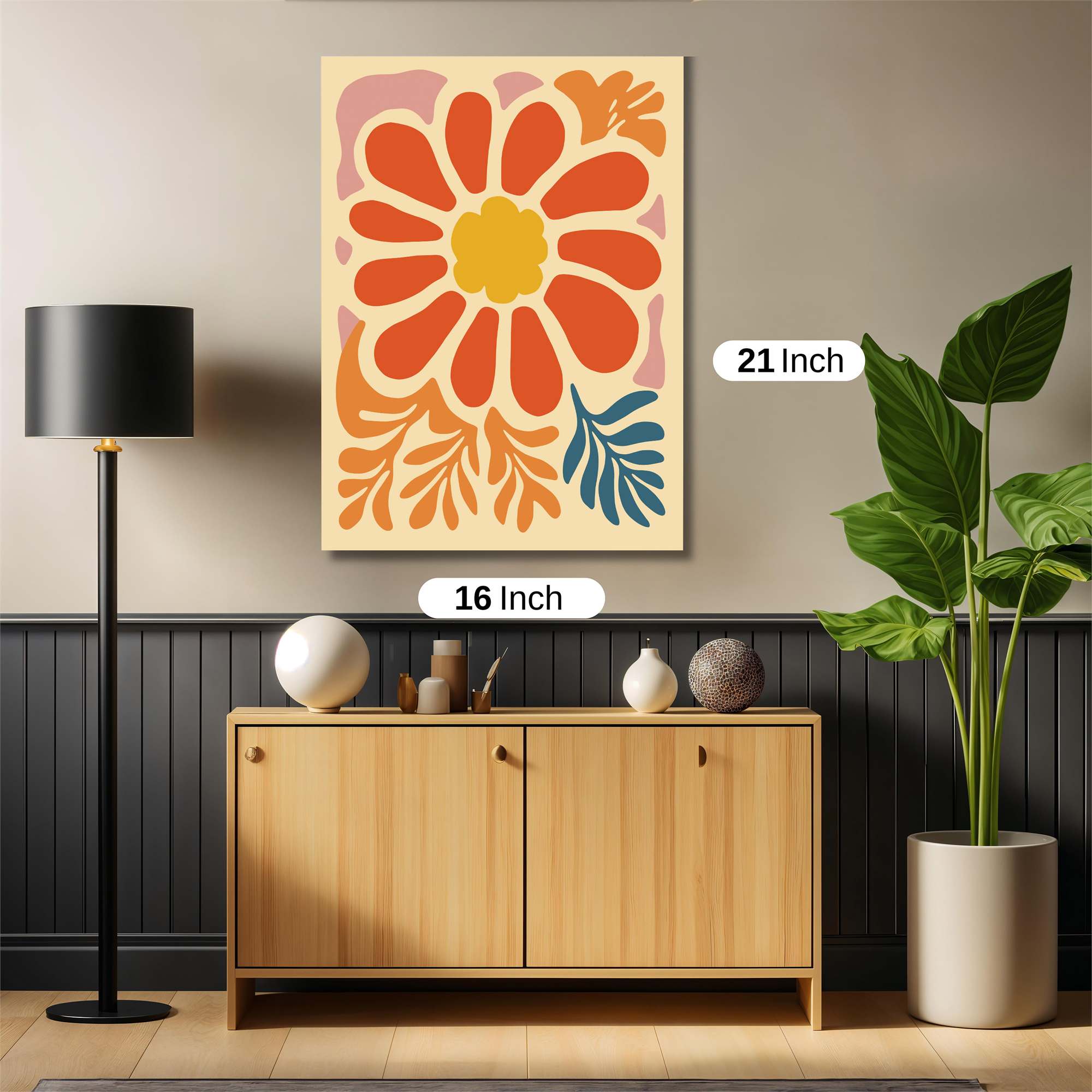 Flower Bliss Safe Wall Magnetic / M