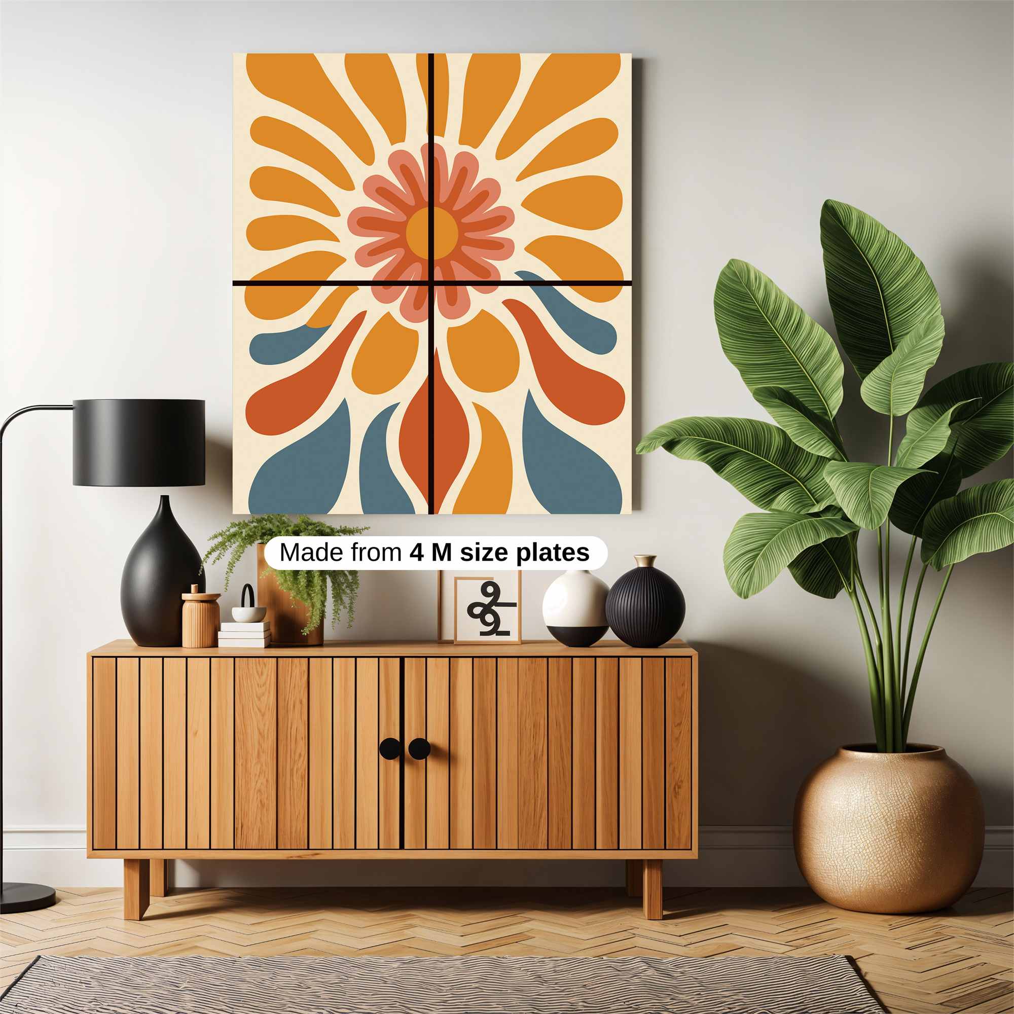 Sunburst Joy Safe Wall Magnetic / M