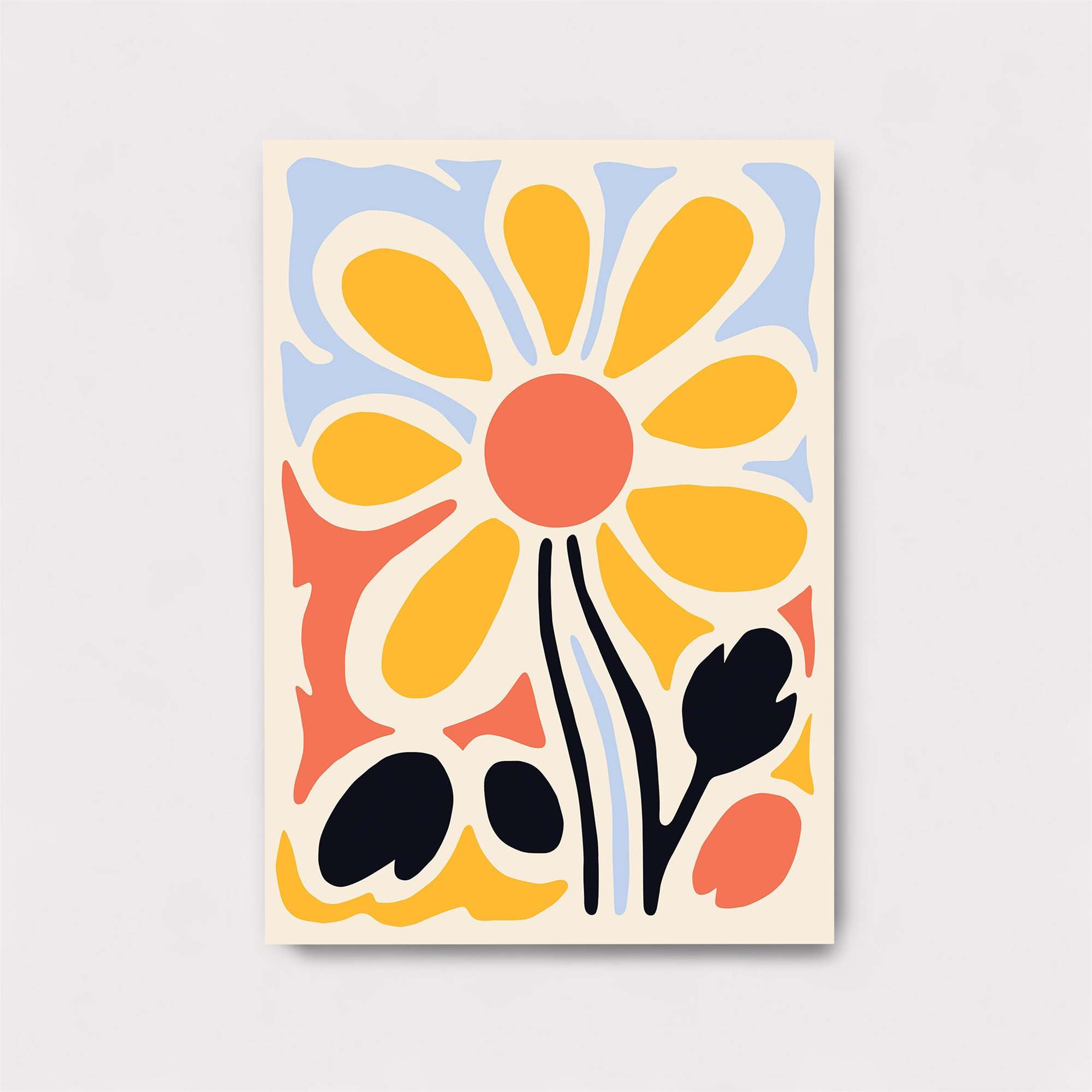 Sunflower Serenity Safe Wall Magnetic / M