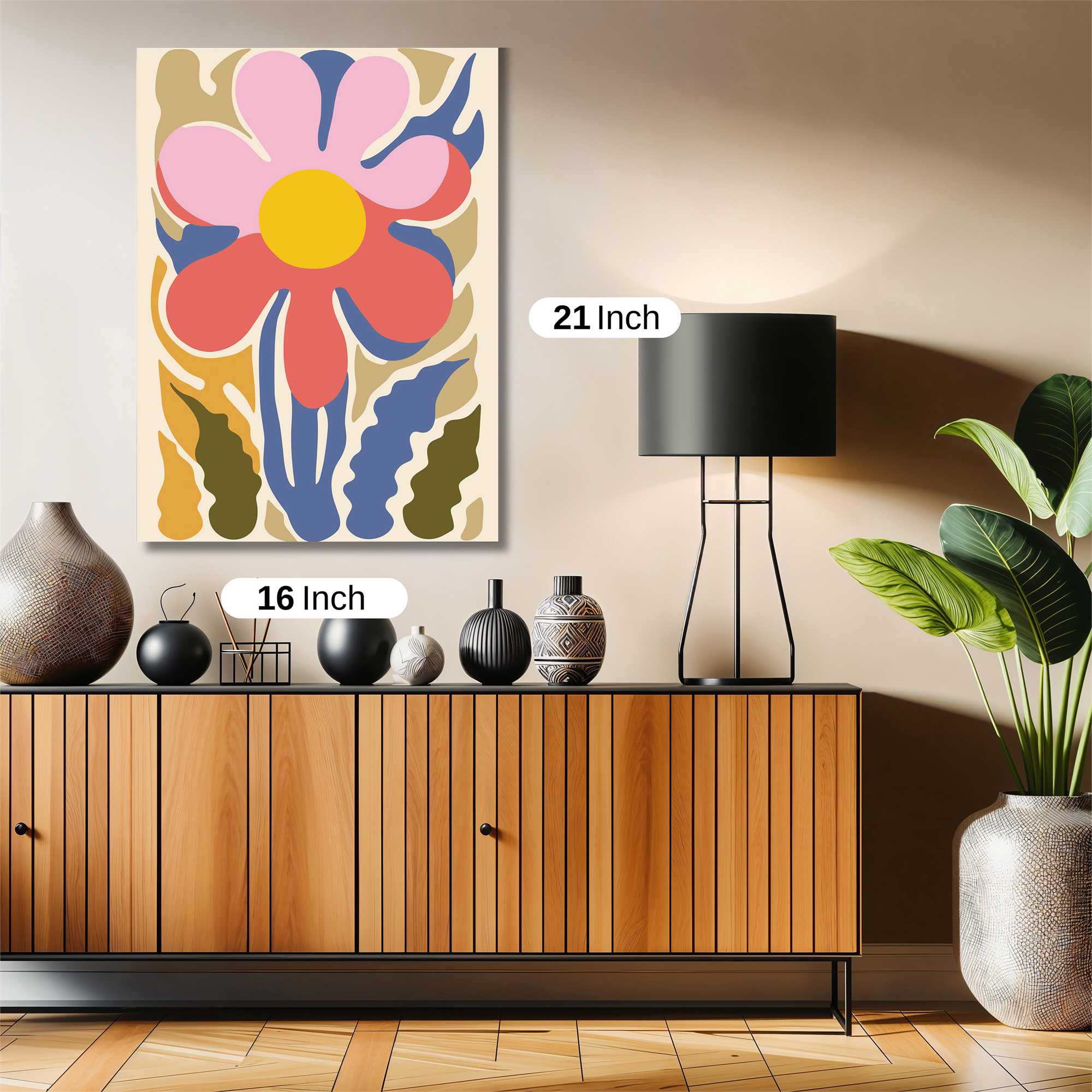 Floral Bliss Safe Wall Magnetic / M
