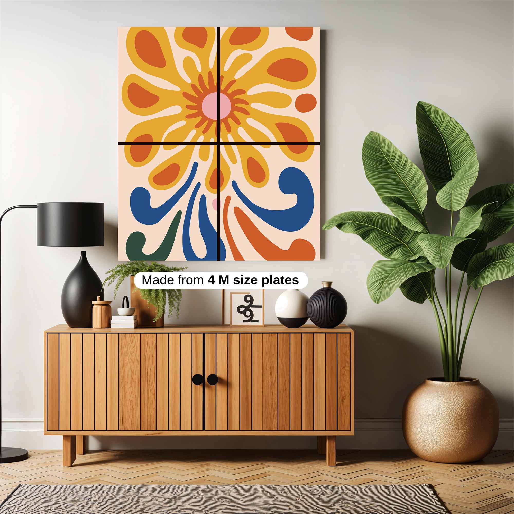Sunburst Joy Safe Wall Magnetic / M