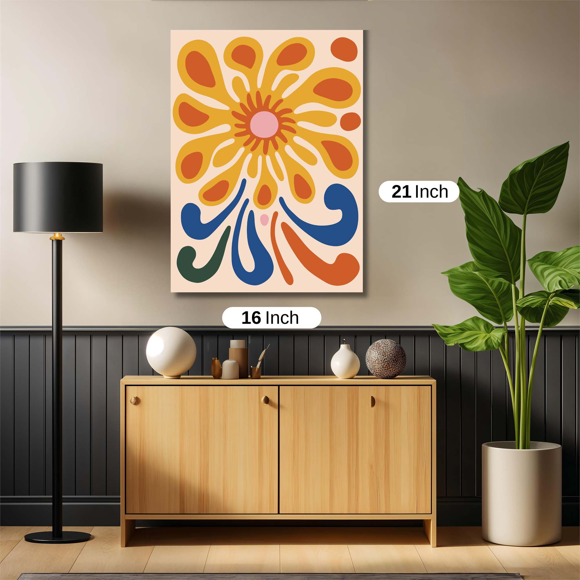 Sunburst Joy Safe Wall Magnetic / M