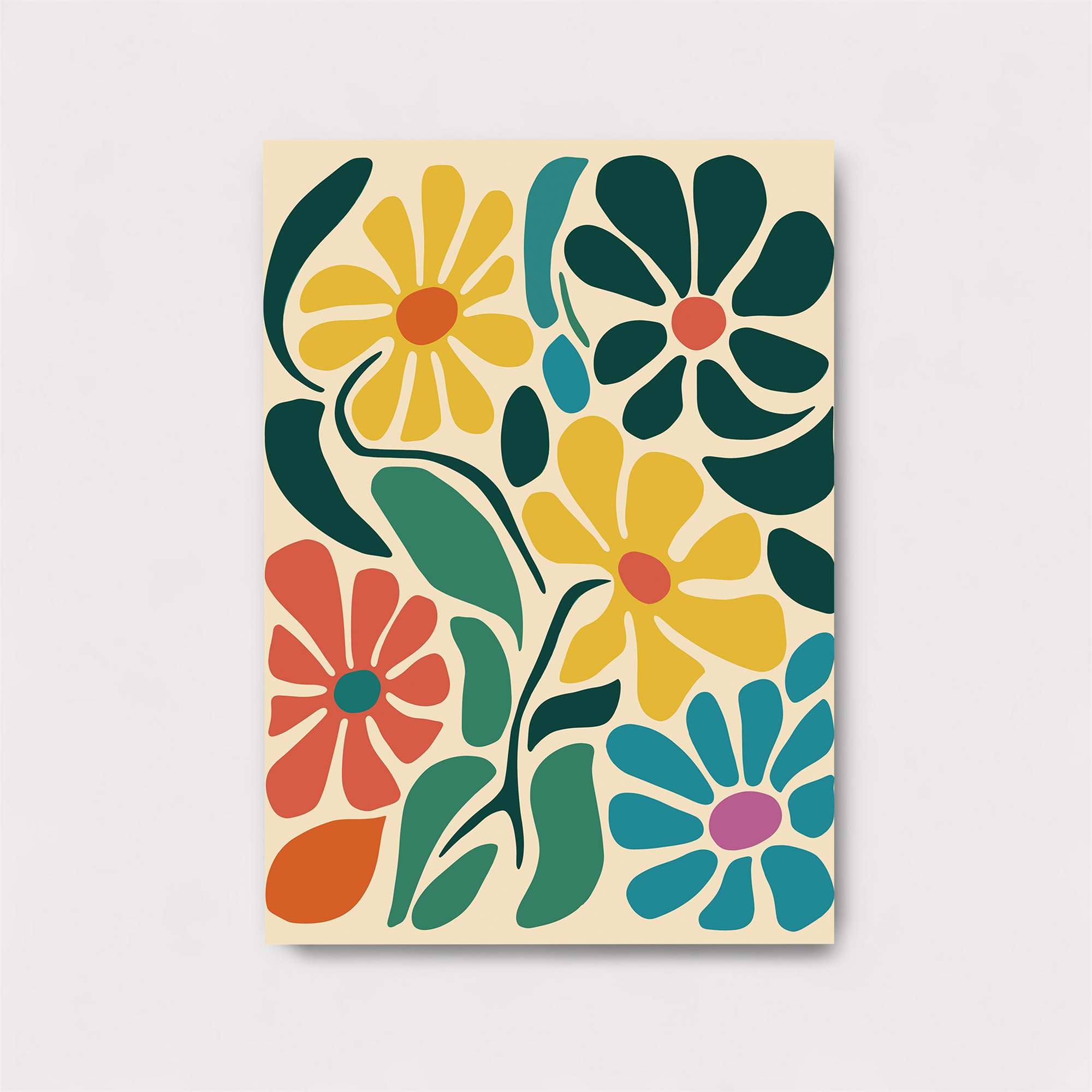 Floral Fiesta Safe Wall Magnetic / M