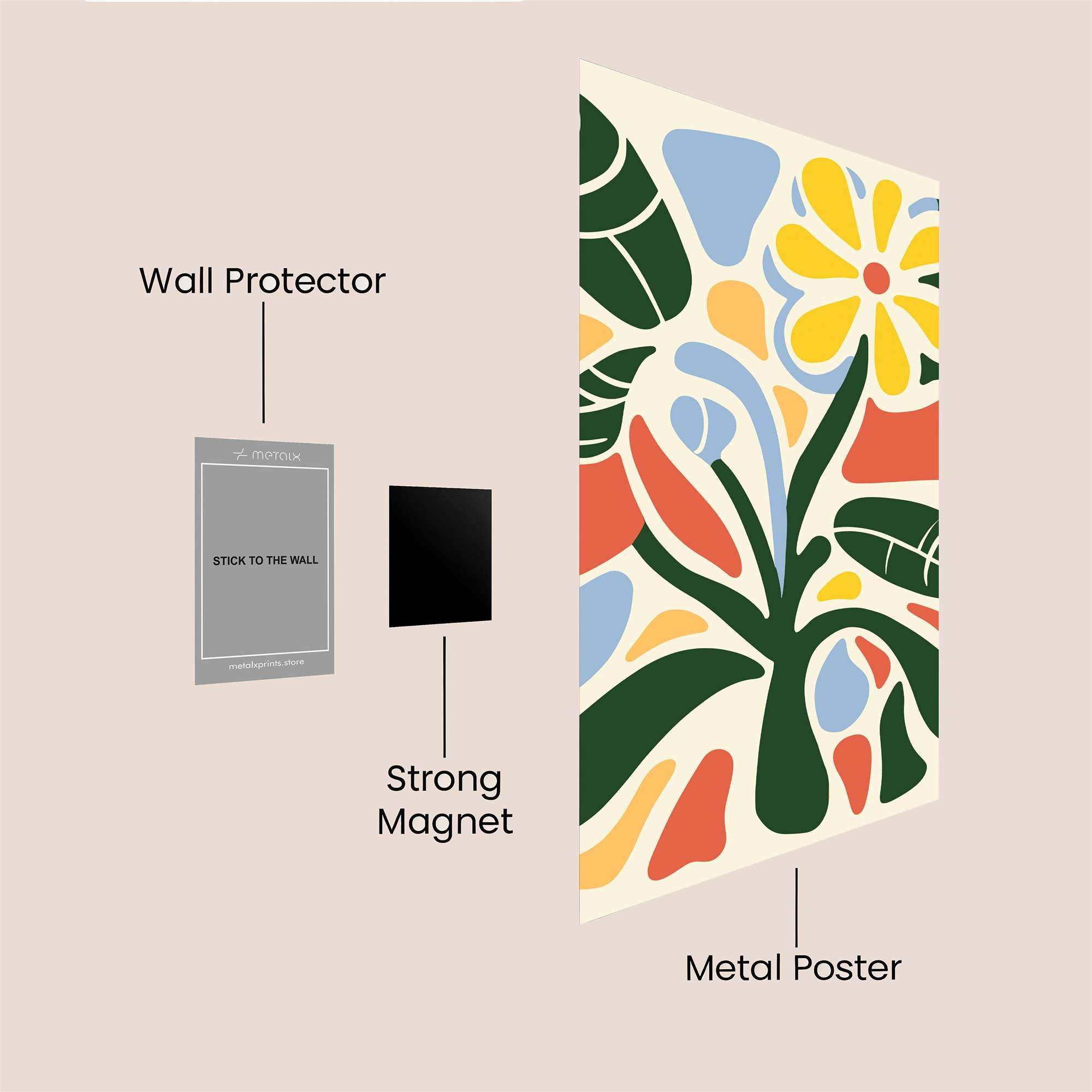Matisse Joy Safe Wall Magnetic / M