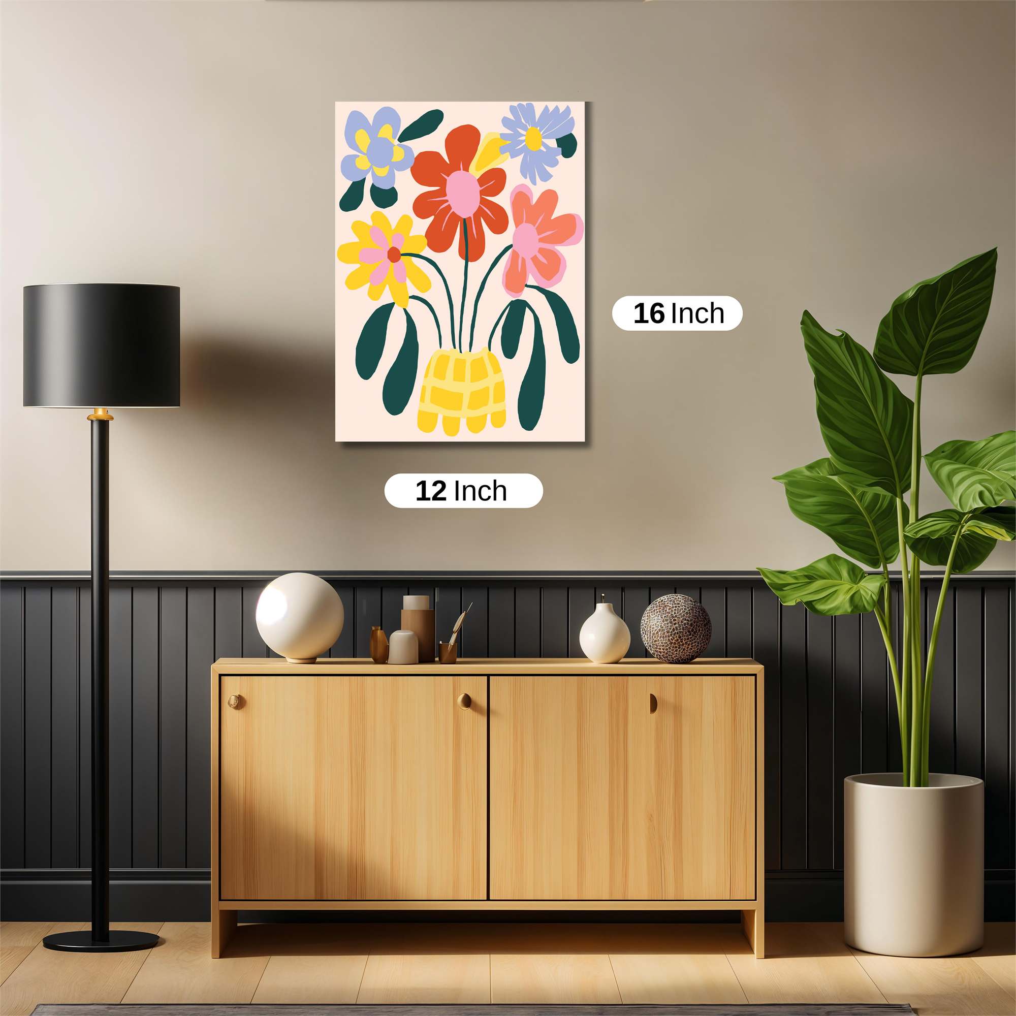 Floral Joy Safe Wall Magnetic / M