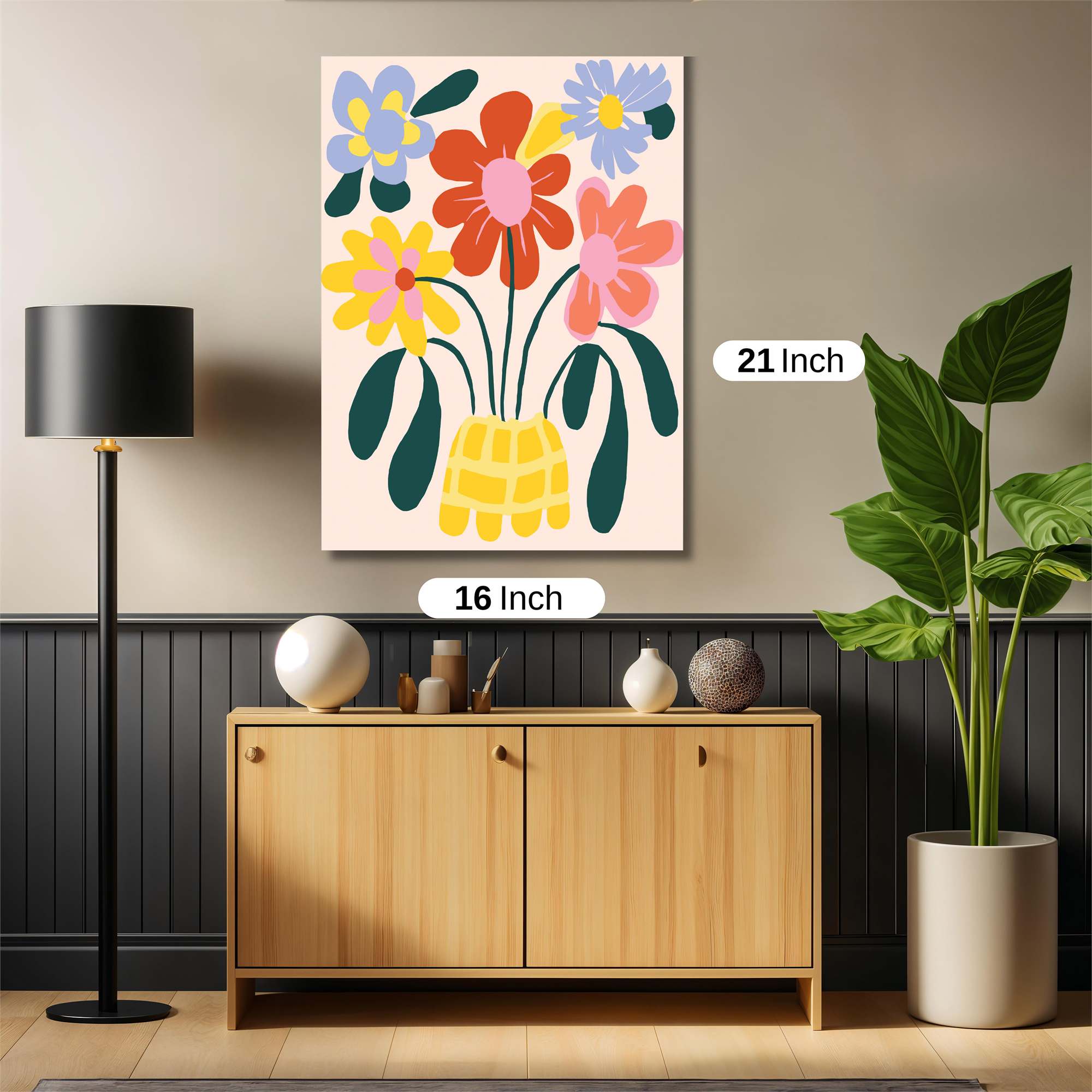 Floral Joy Safe Wall Magnetic / M