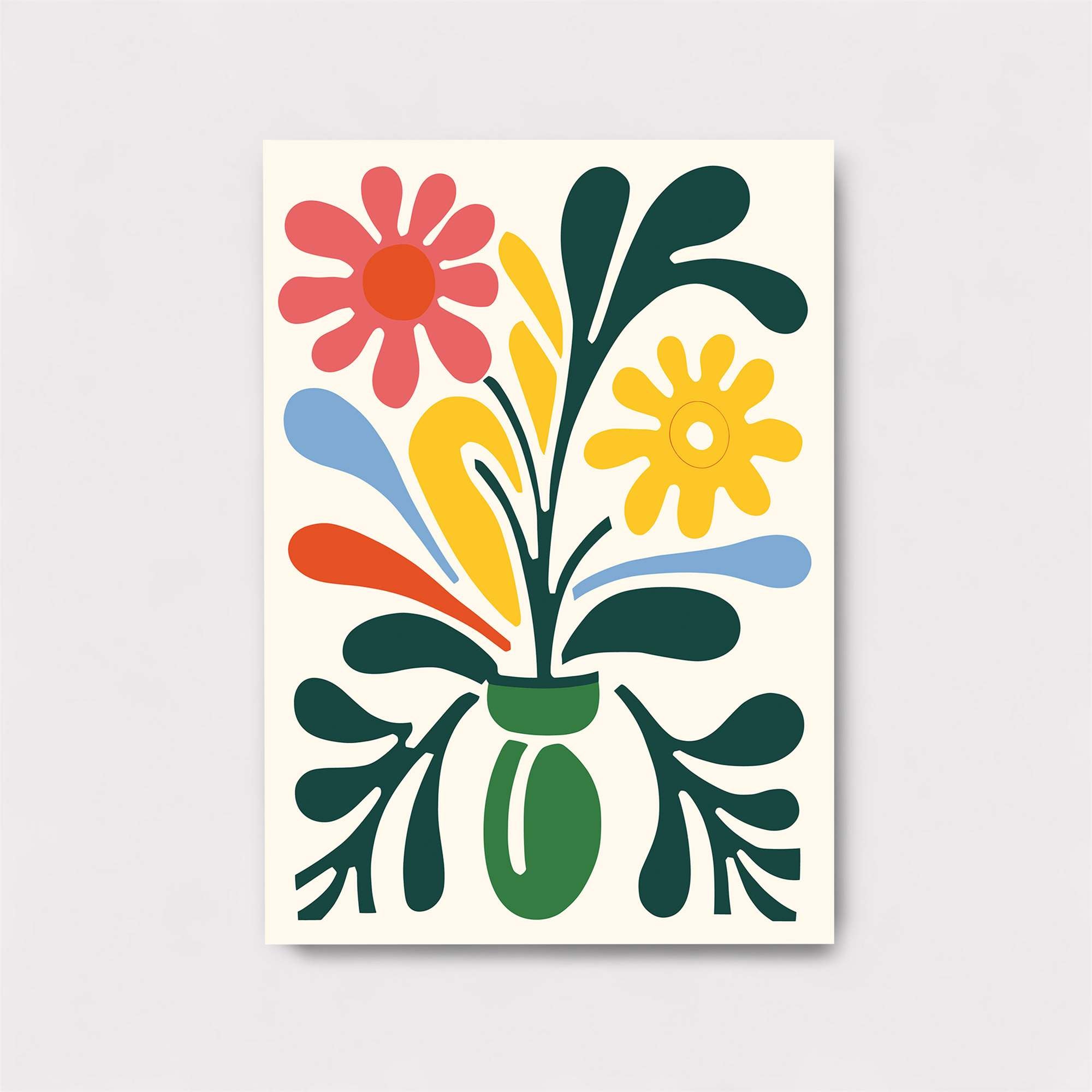 Vibrant Bloom Safe Wall Magnetic / M