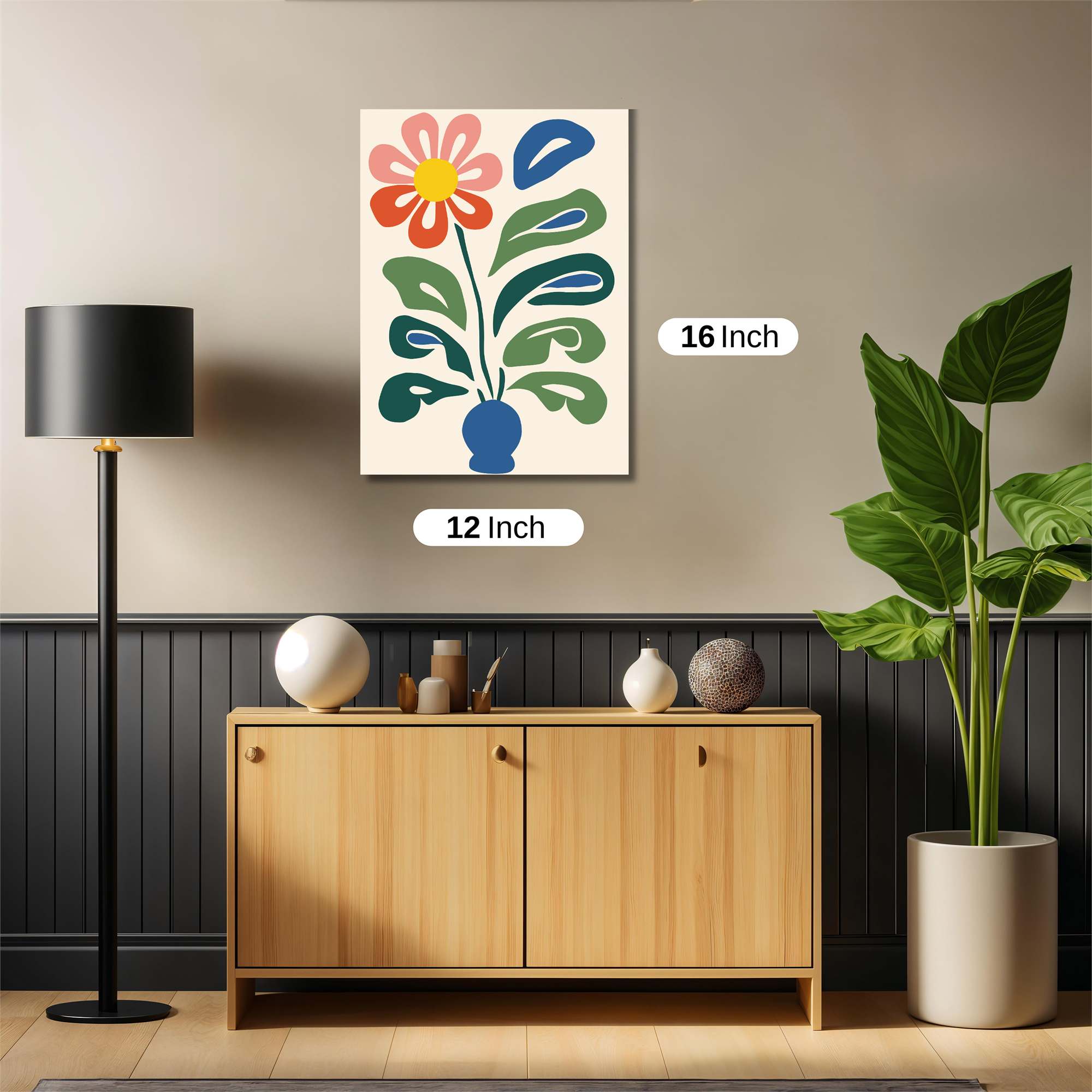 Flower Bliss Safe Wall Magnetic / M