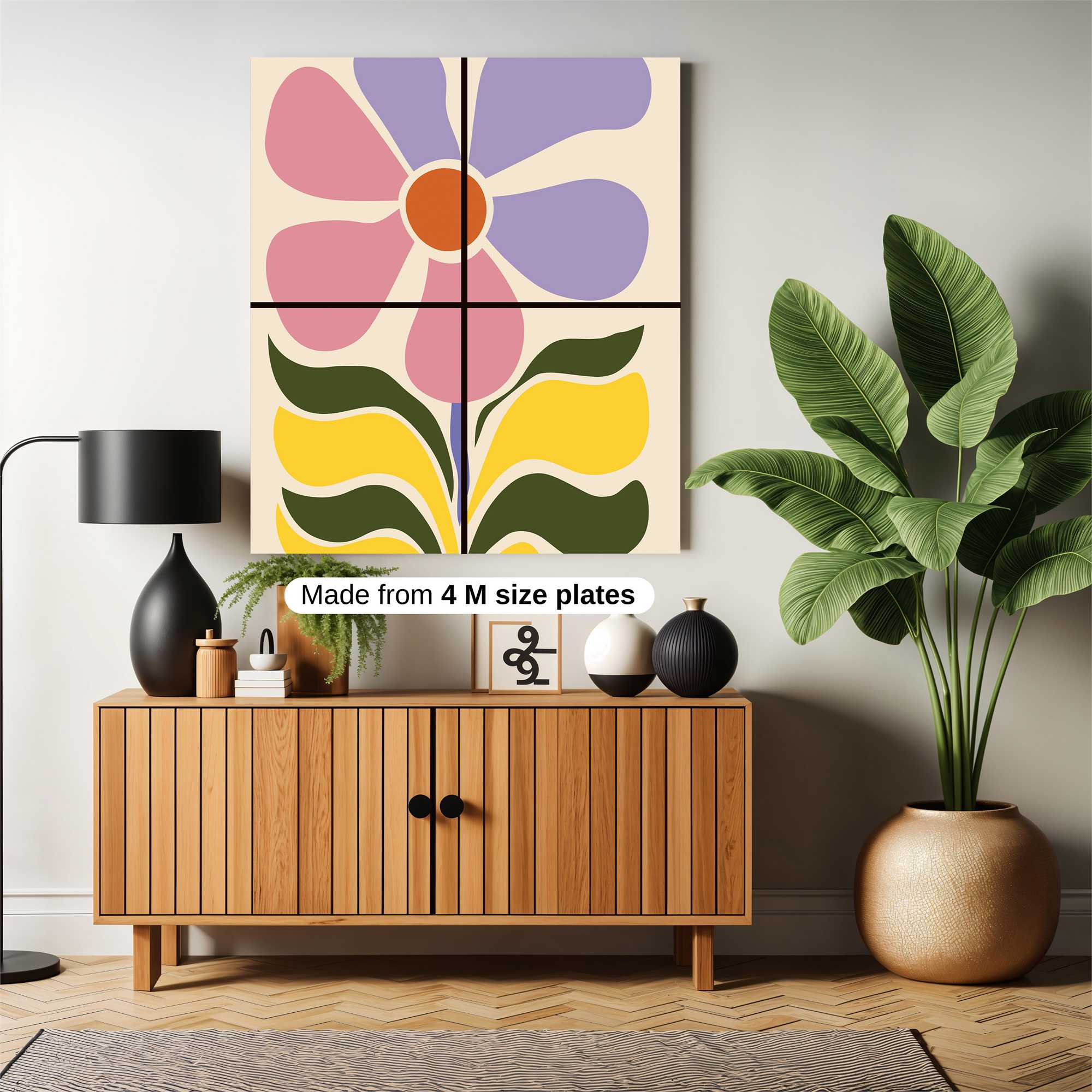 Flower Joy Safe Wall Magnetic / M