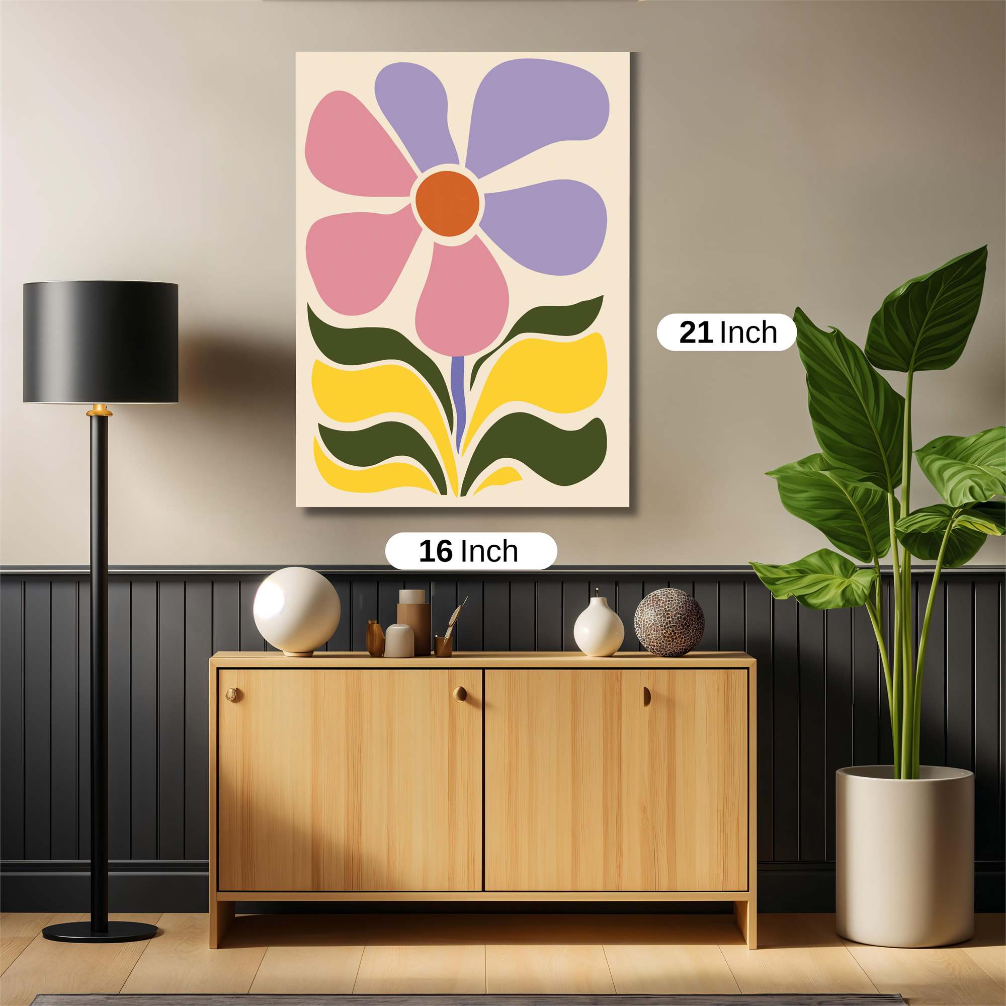 Flower Joy Safe Wall Magnetic / M