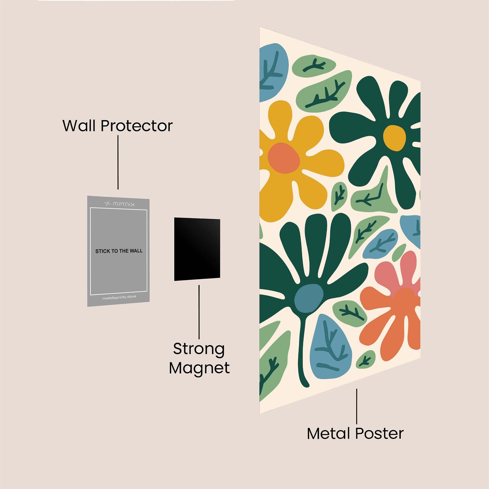Matisse Whimsy Safe Wall Magnetic / M