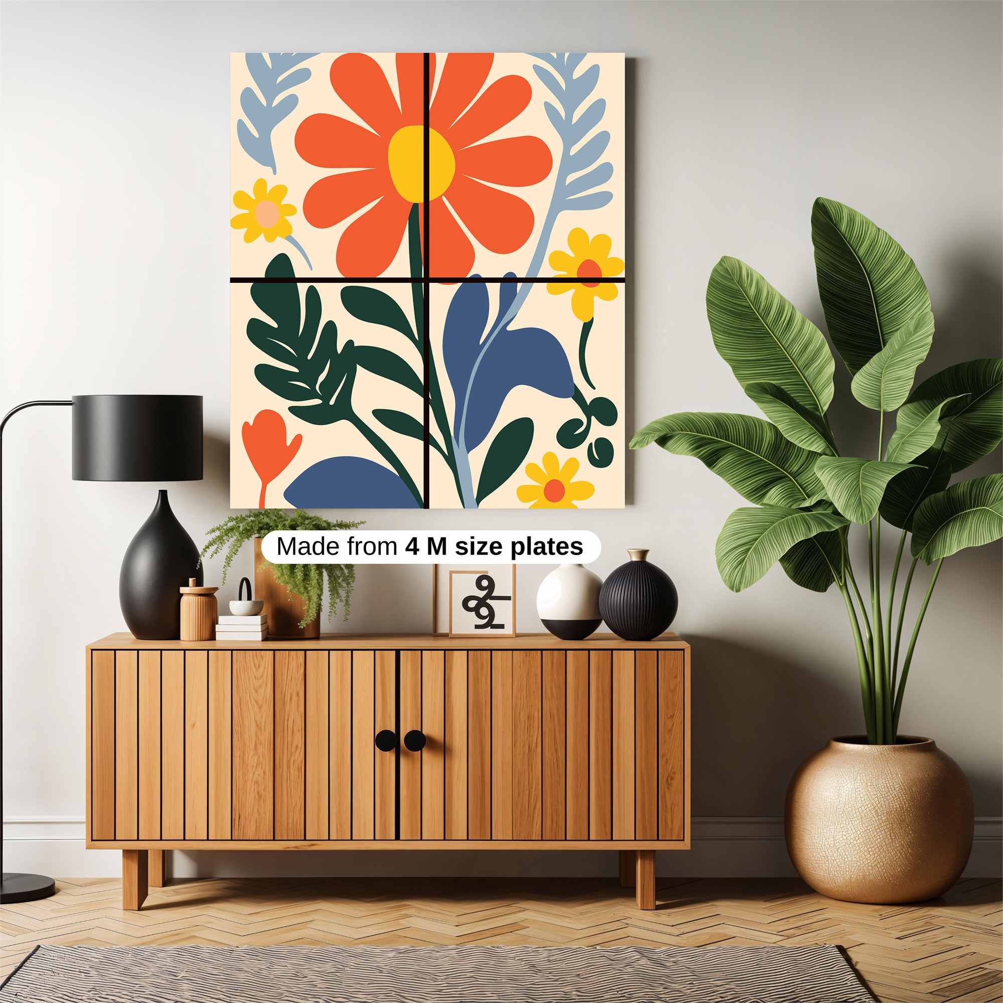 Daisy Delight Safe Wall Magnetic / M