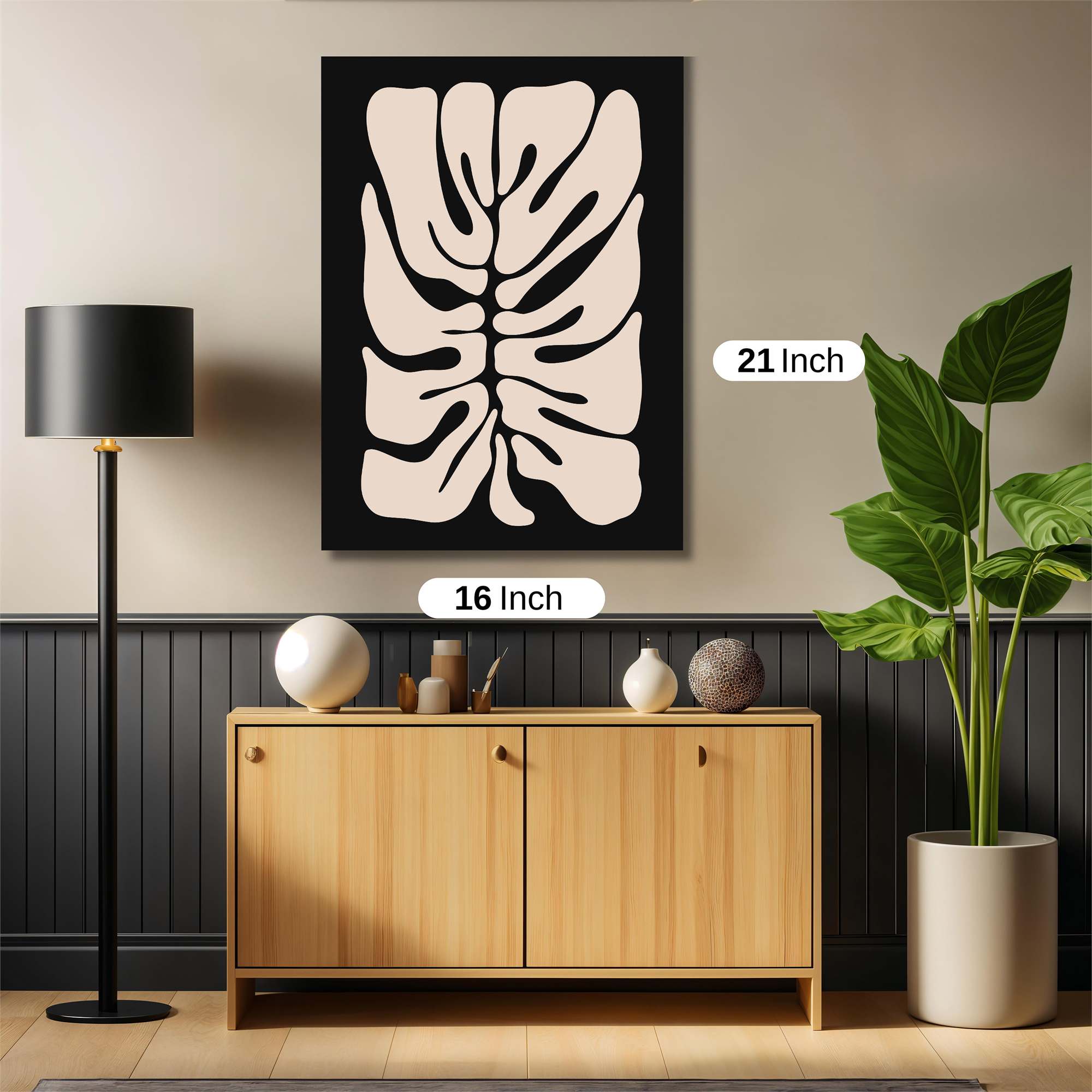 Leaf Serenity Safe Wall Magnetic / M