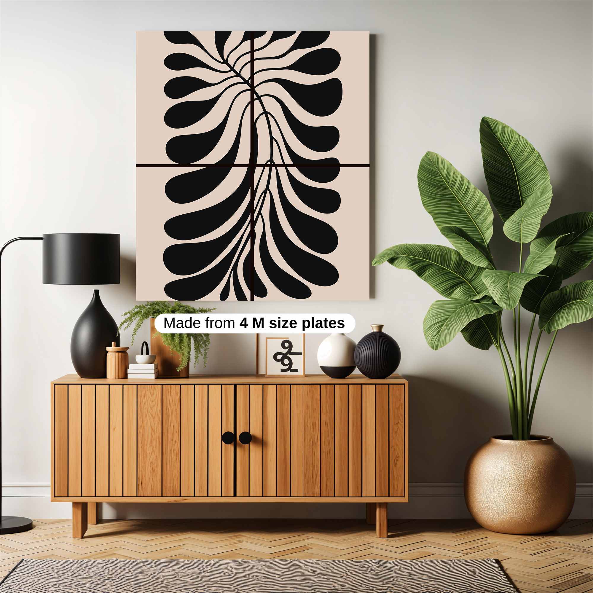 Leafy Whimsy Safe Wall Magnetic / M