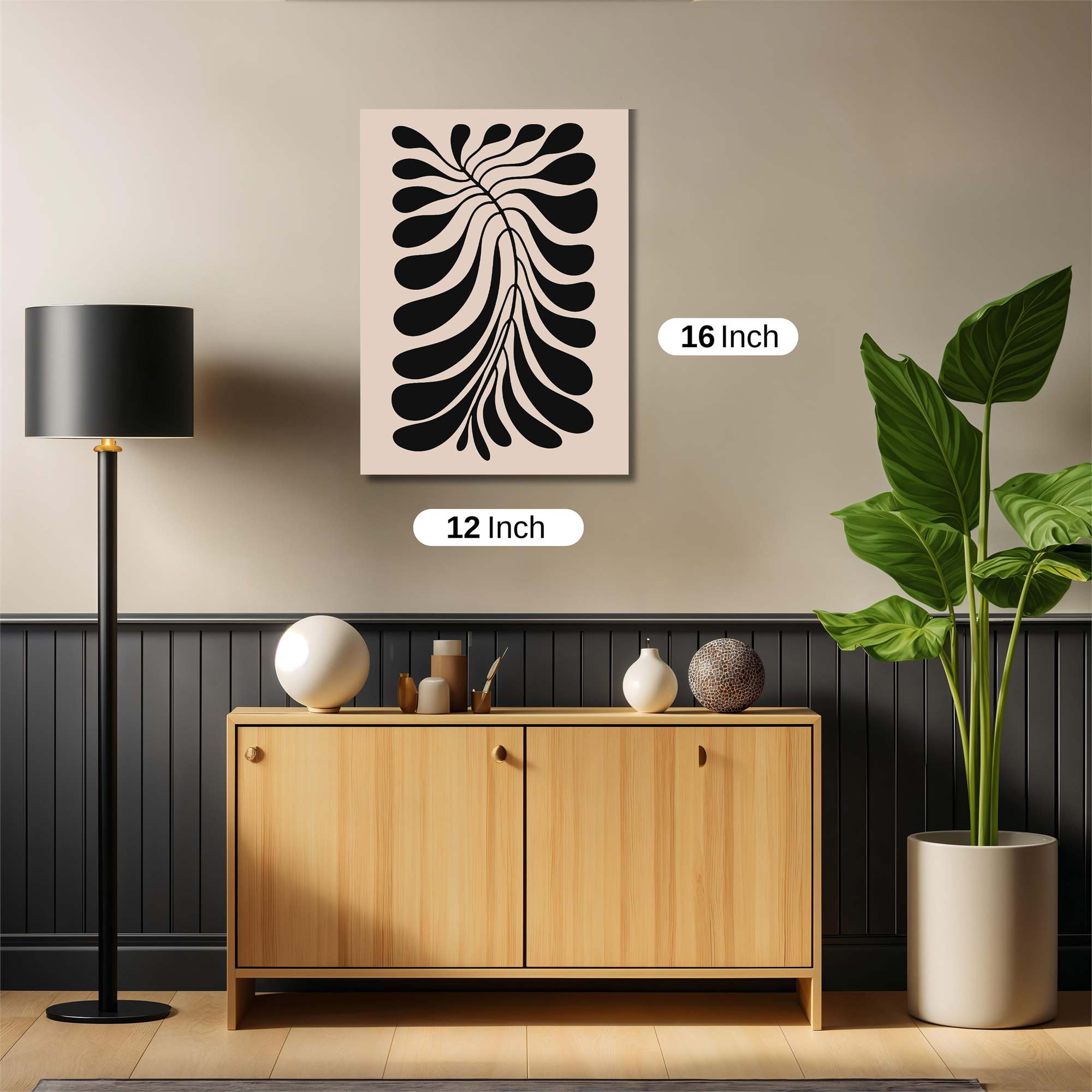 Leafy Whimsy Safe Wall Magnetic / M
