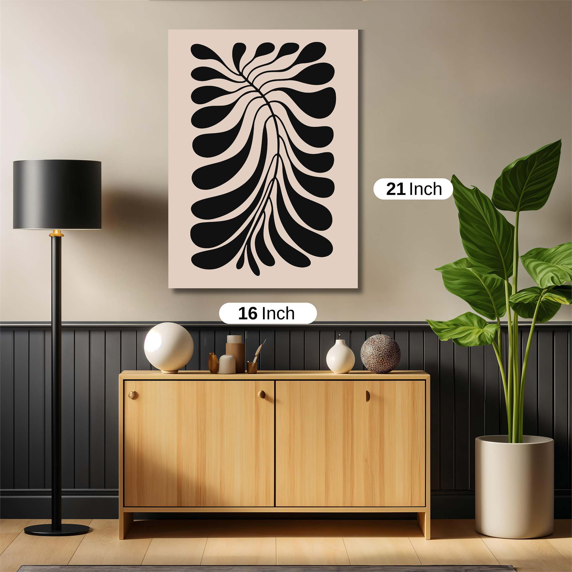 Leafy Whimsy Safe Wall Magnetic / M