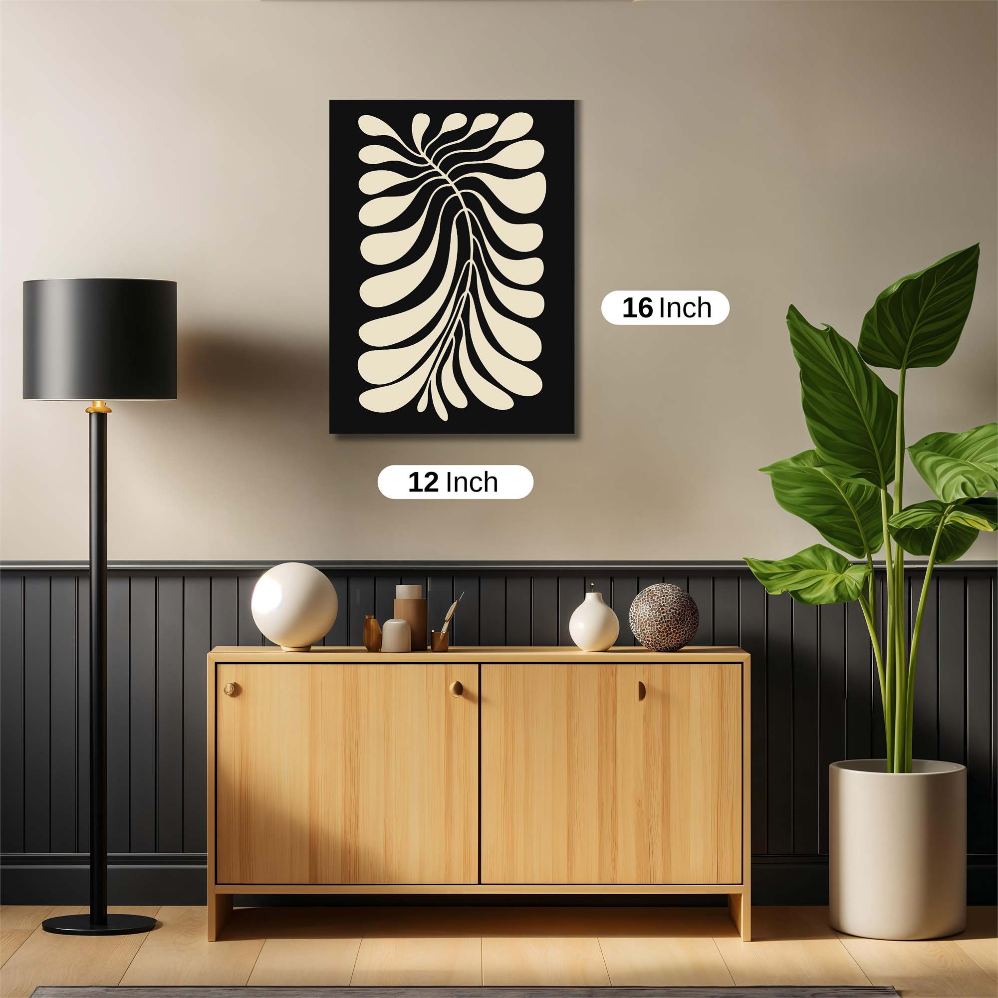 Leaf Serenity Safe Wall Magnetic / M