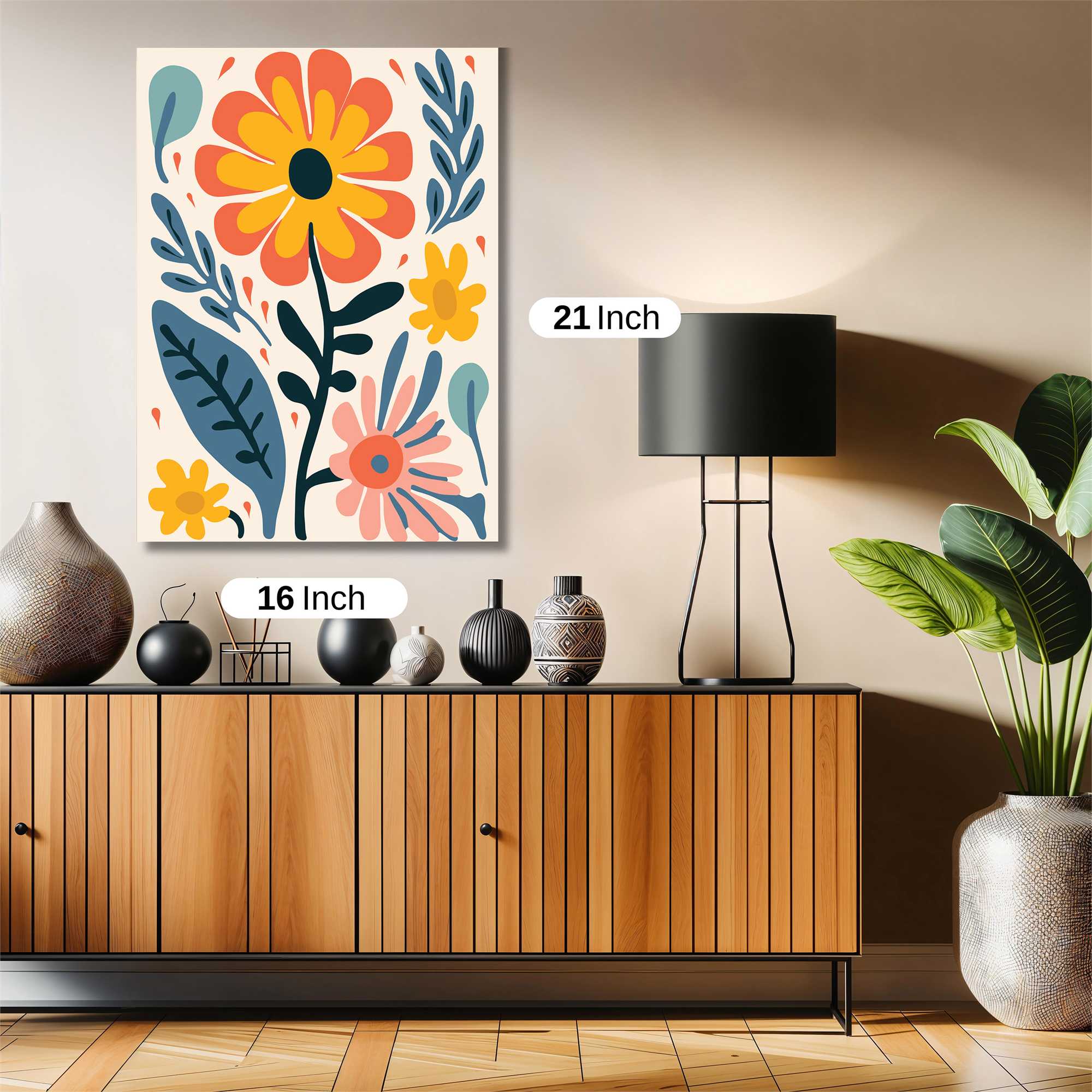 Floral Joy Safe Wall Magnetic / M