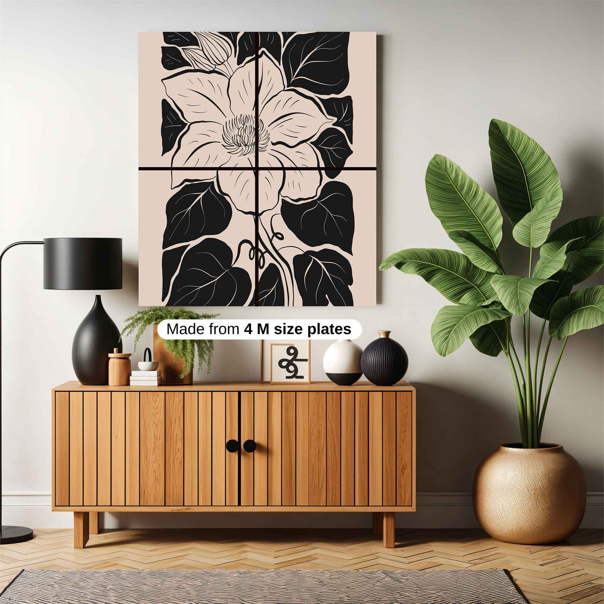 Clematis Calm Safe Wall Magnetic / M