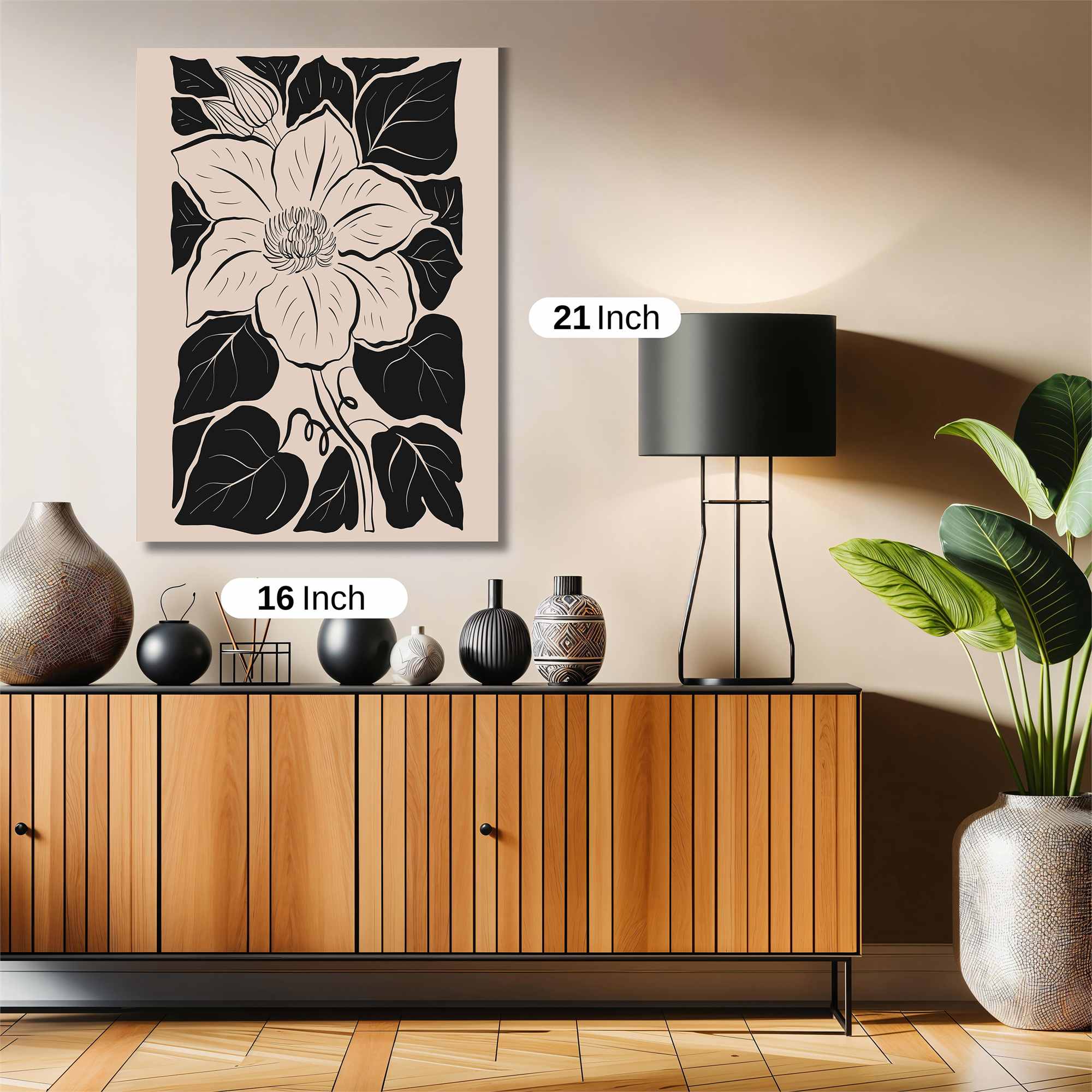 Clematis Calm Safe Wall Magnetic / M