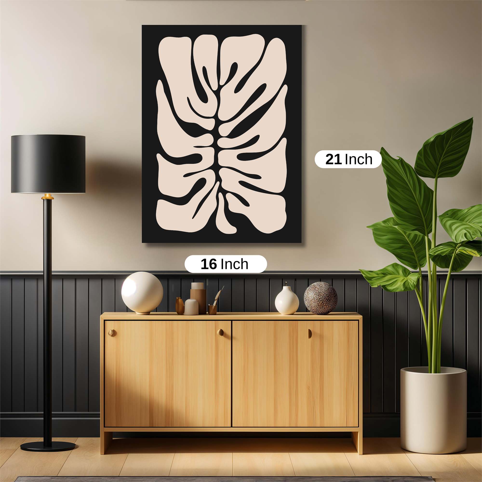 Leaf Serenity Safe Wall Magnetic / M