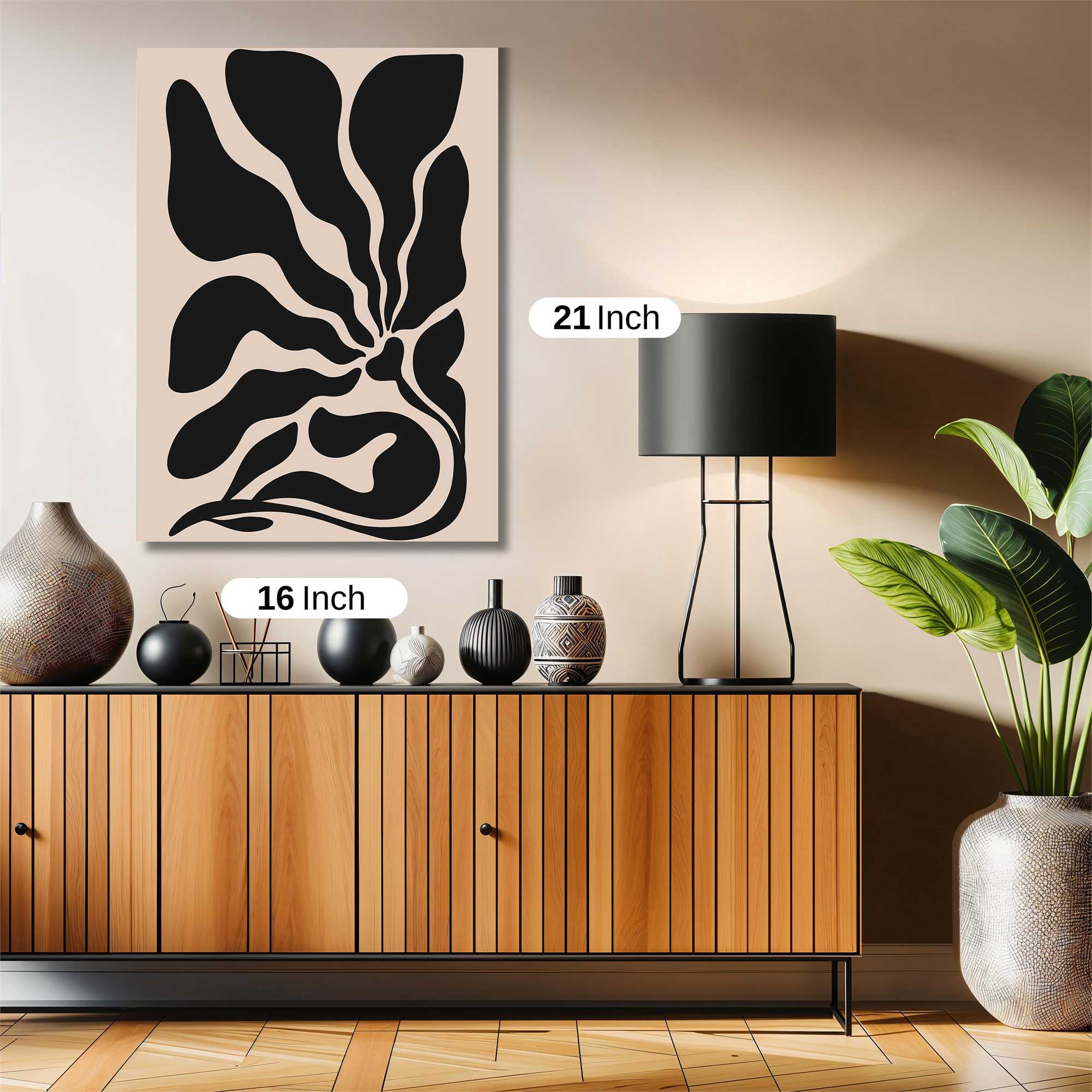 Floral Whimsy Safe Wall Magnetic / M