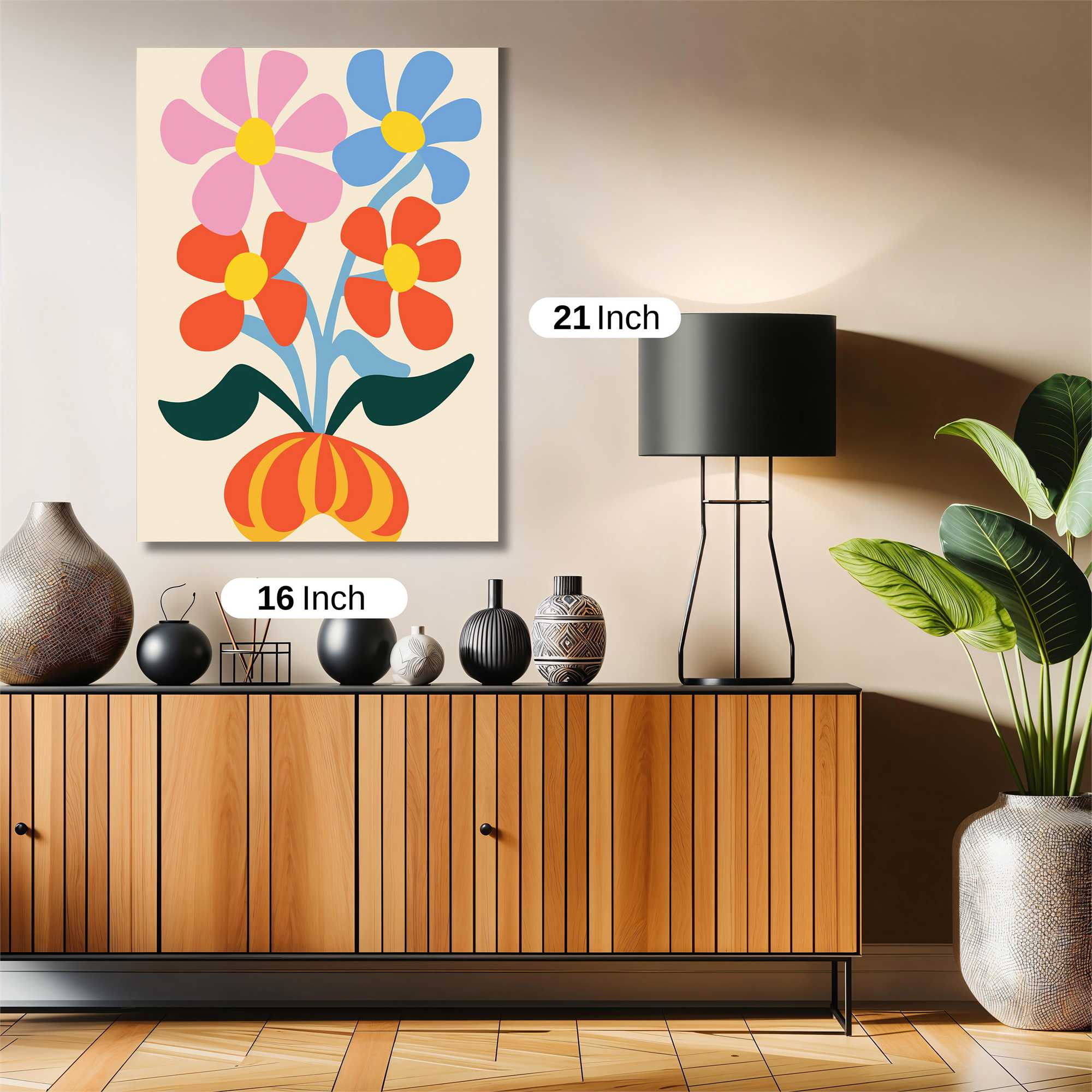 Floral Joy Safe Wall Magnetic / M