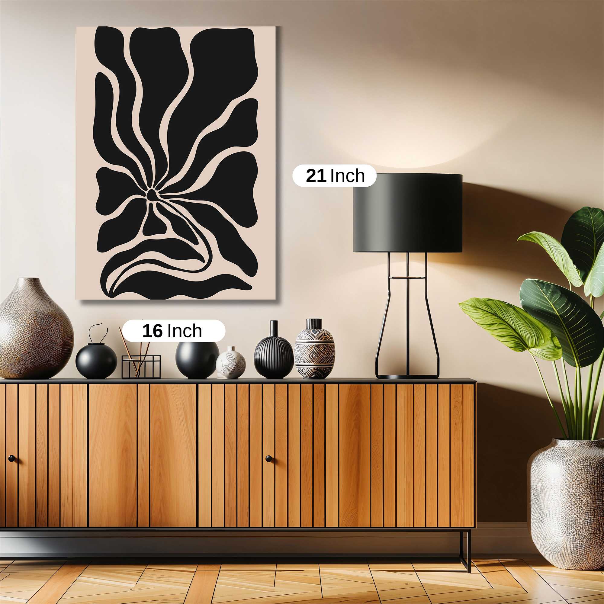 Floral Whimsy Safe Wall Magnetic / M