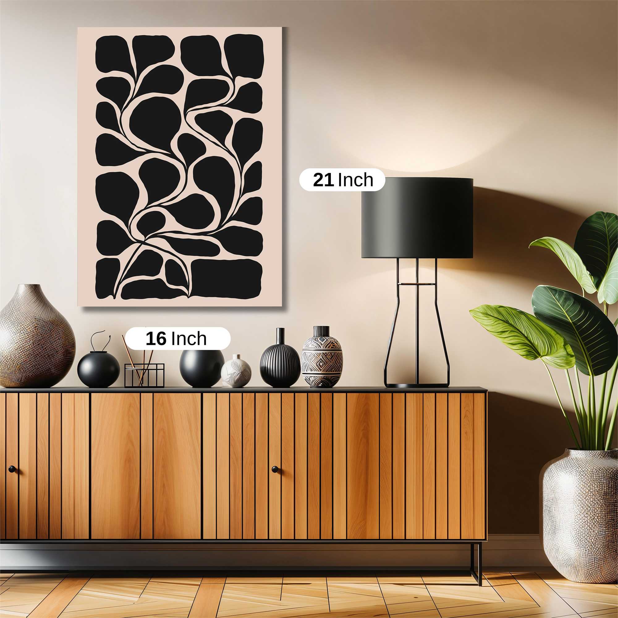 Patterned Serenity Safe Wall Magnetic / M