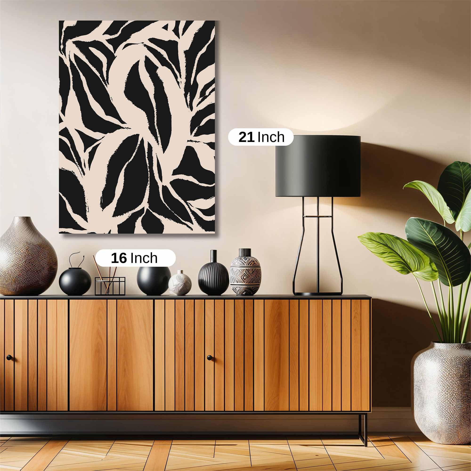 Zebra Whimsy Safe Wall Magnetic / M