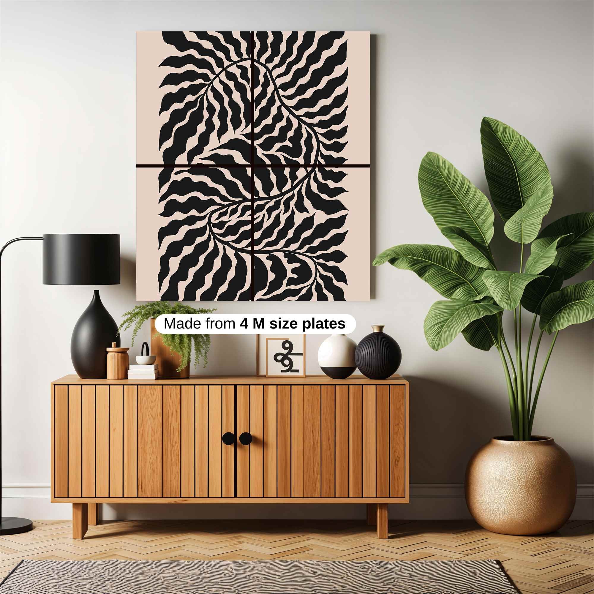 Leafy Whimsy Safe Wall Magnetic / M