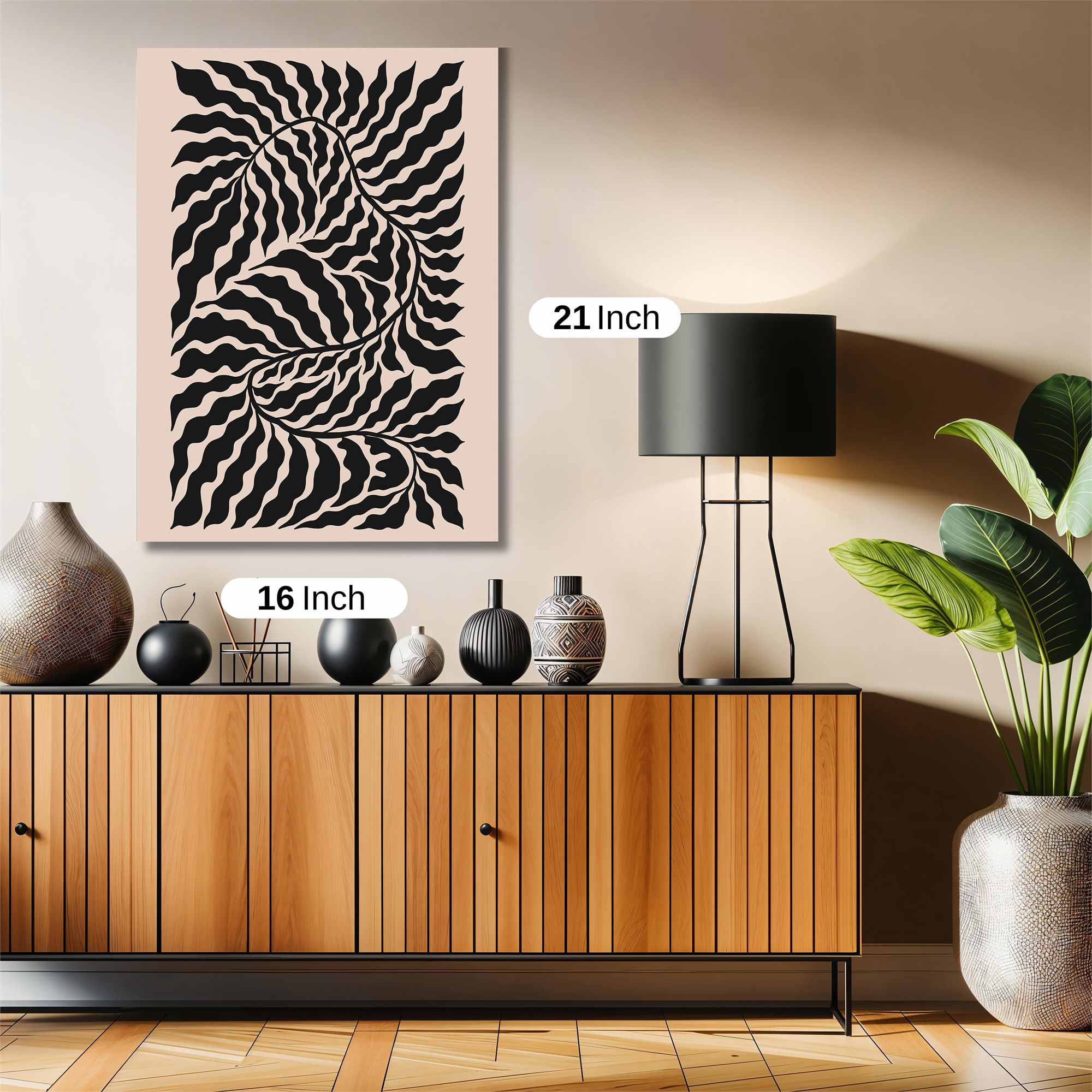 Leafy Whimsy Safe Wall Magnetic / M