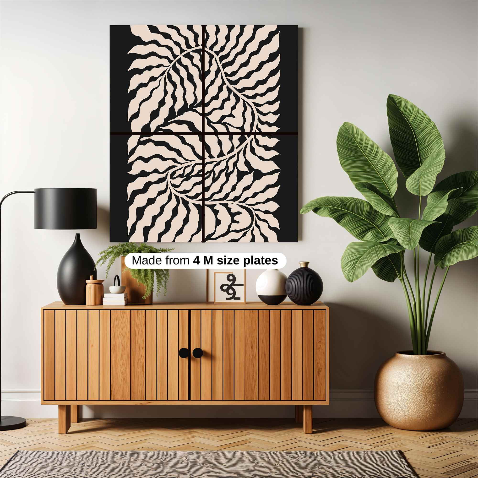 Leafy Whimsy Safe Wall Magnetic / M