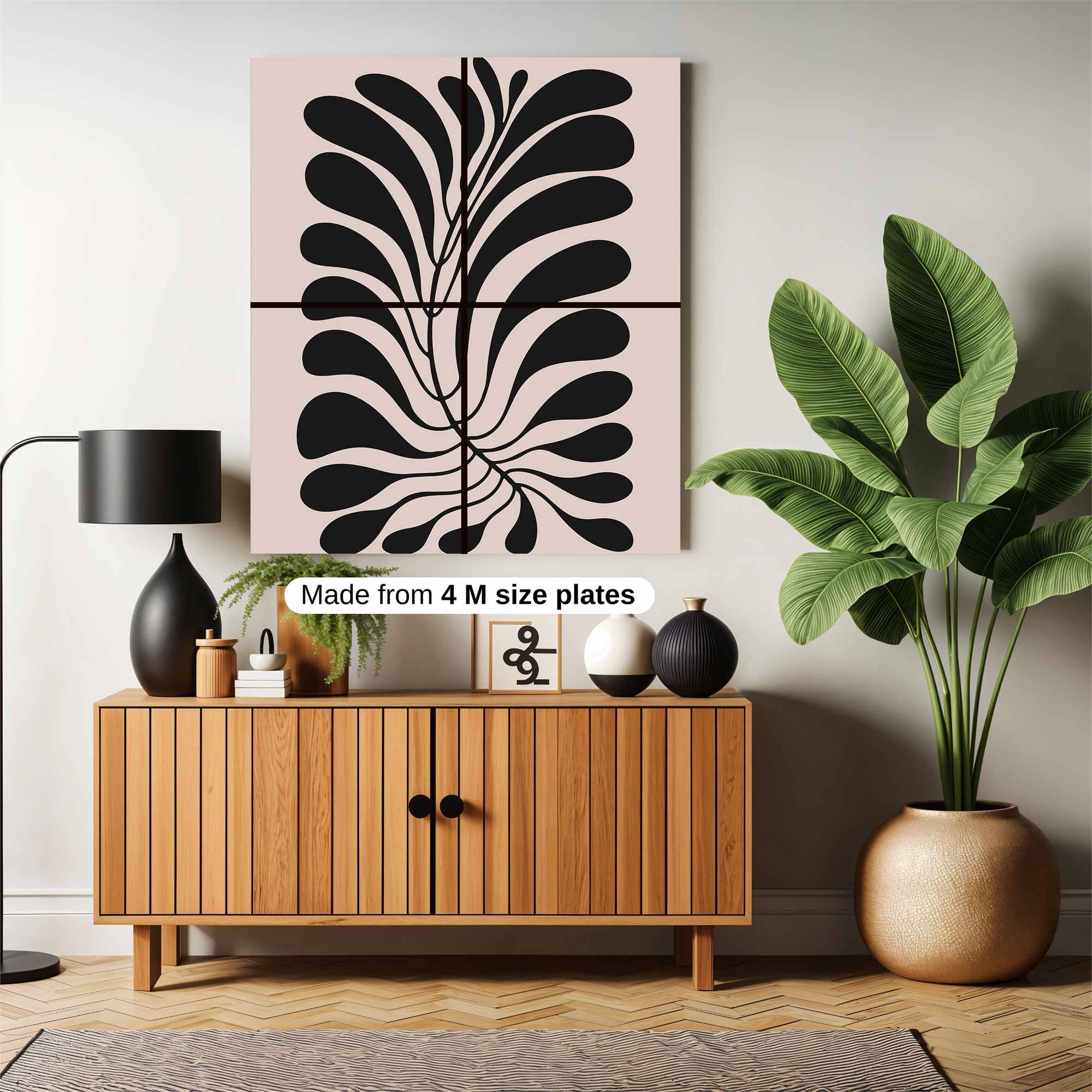 Leafy Whimsy Safe Wall Magnetic / M