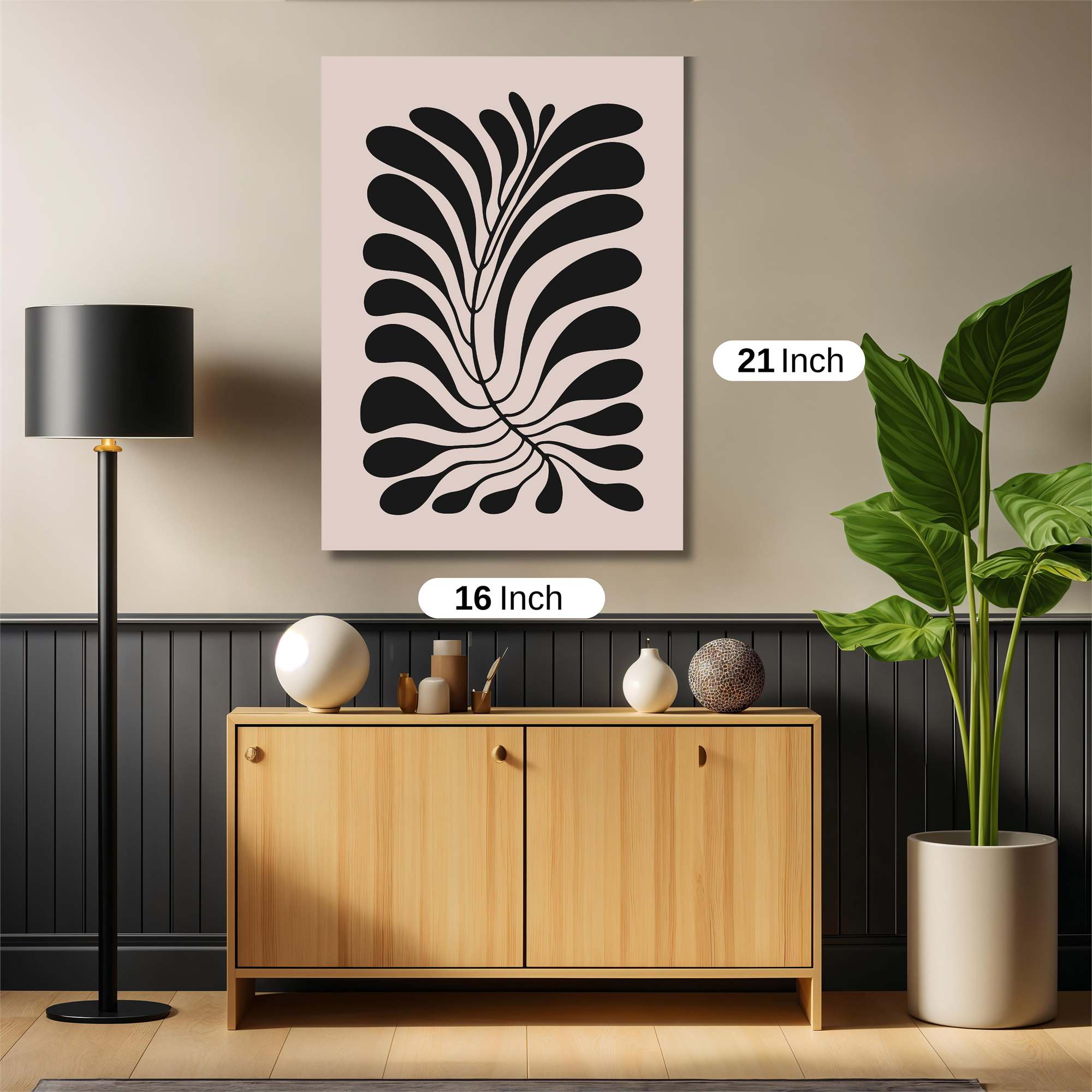Leafy Whimsy Safe Wall Magnetic / M