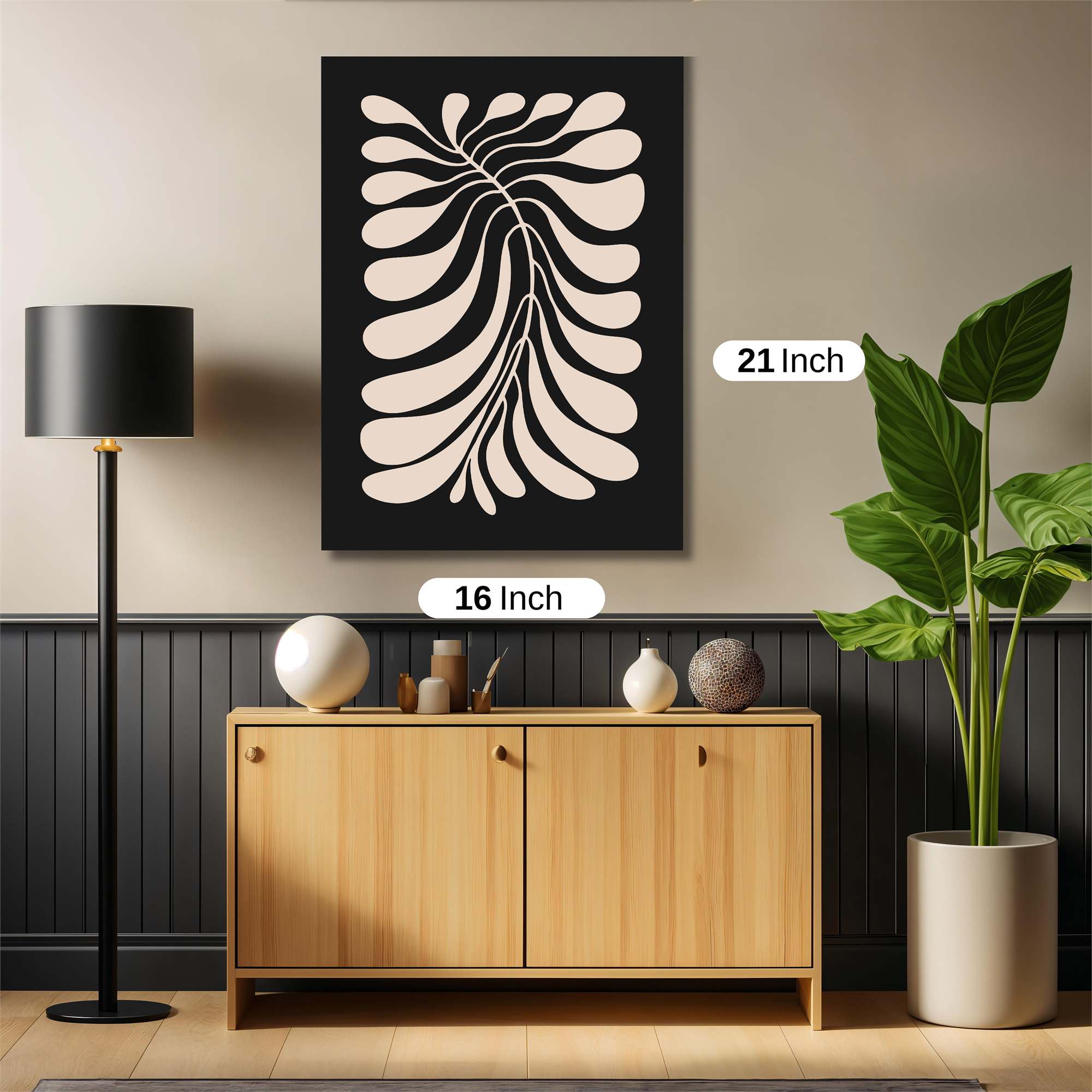 Leaf Serenity Safe Wall Magnetic / M