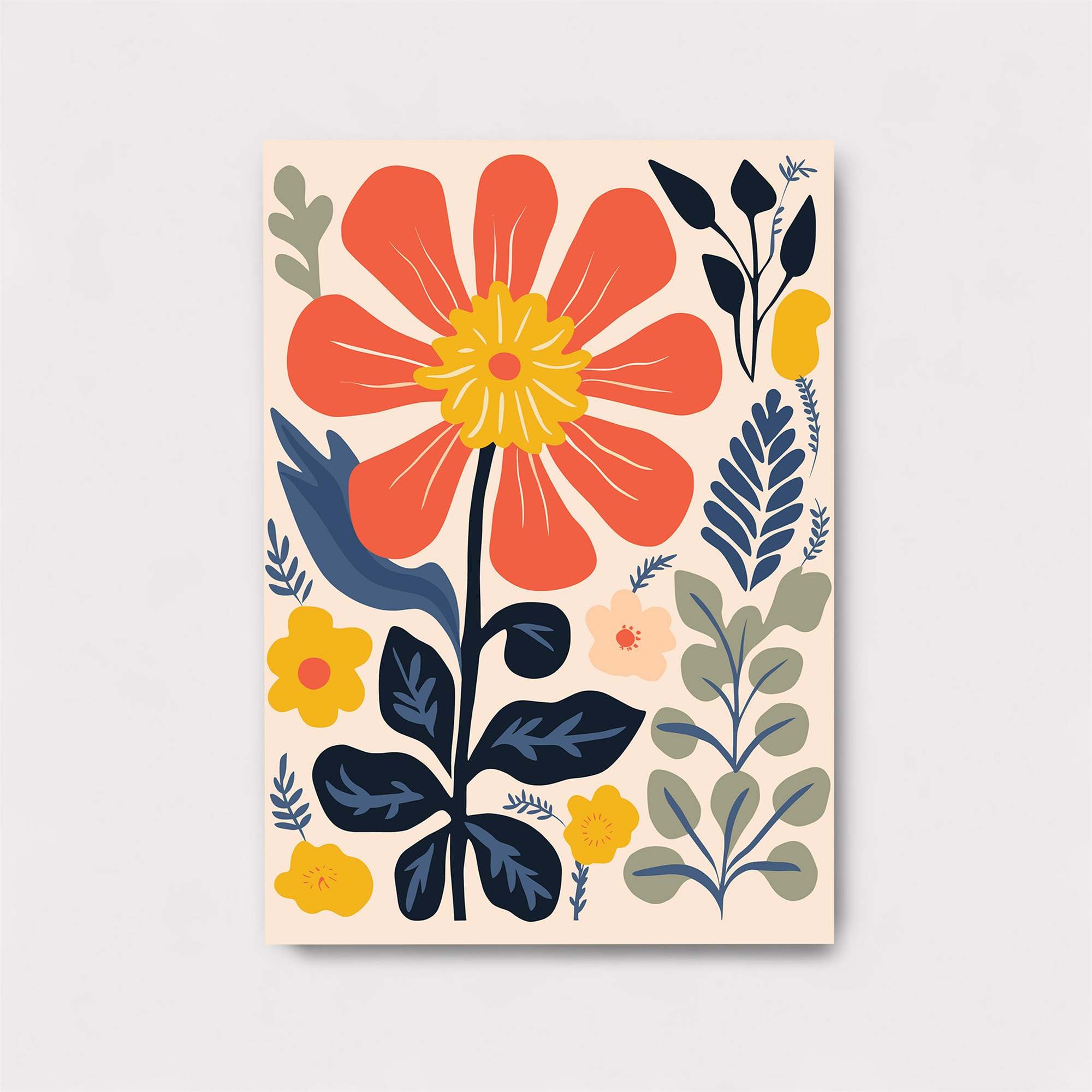Flower Whimsy Safe Wall Magnetic / M