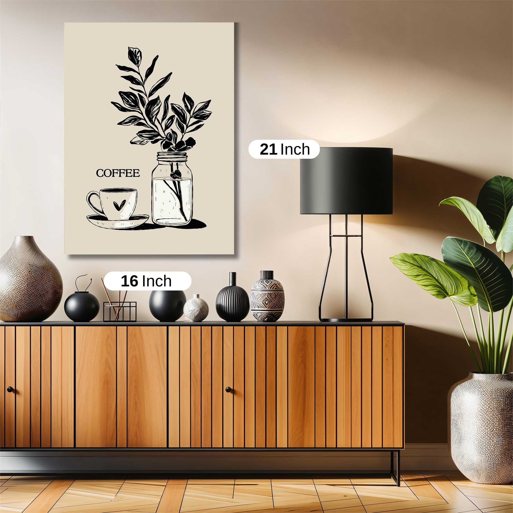 Coffee Tranquil Safe Wall Magnetic / M