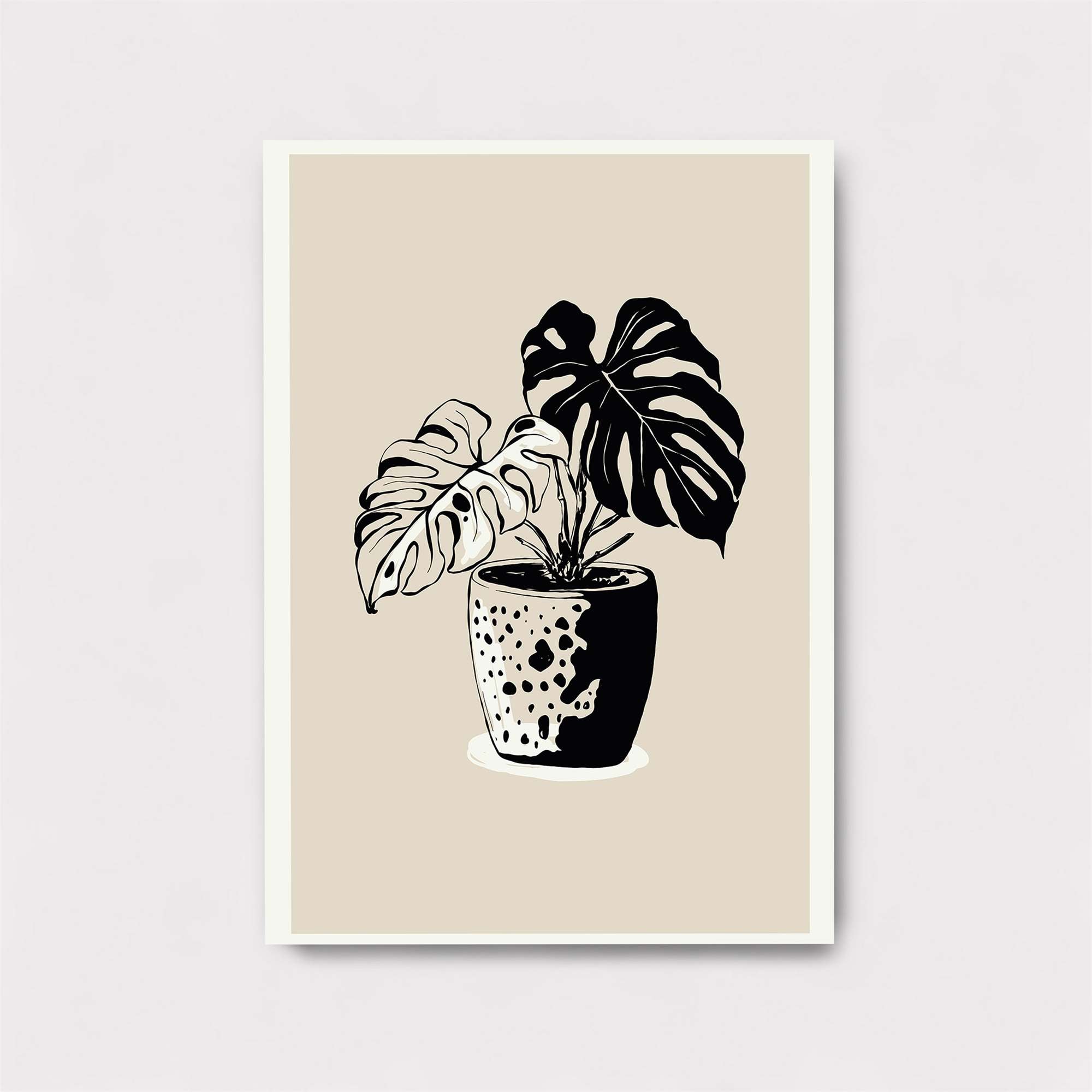 Monstera Elegance Safe Wall Magnetic / M