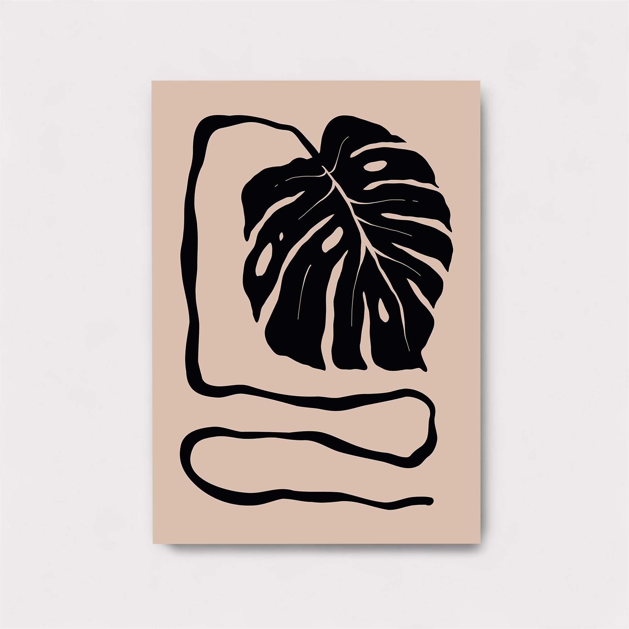 Monstera Whimsy Safe Wall Magnetic / M