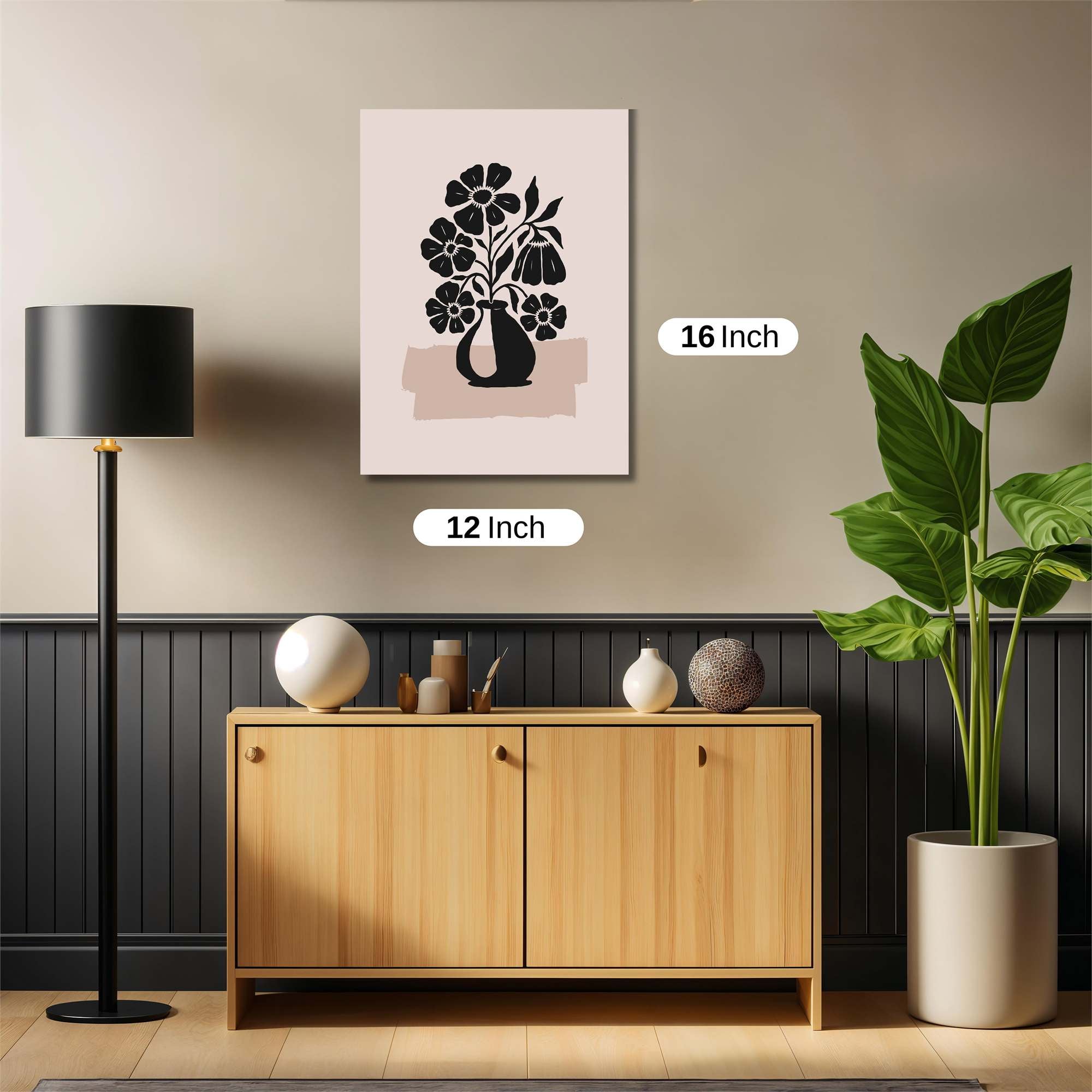 Flower Whimsy Safe Wall Magnetic / M